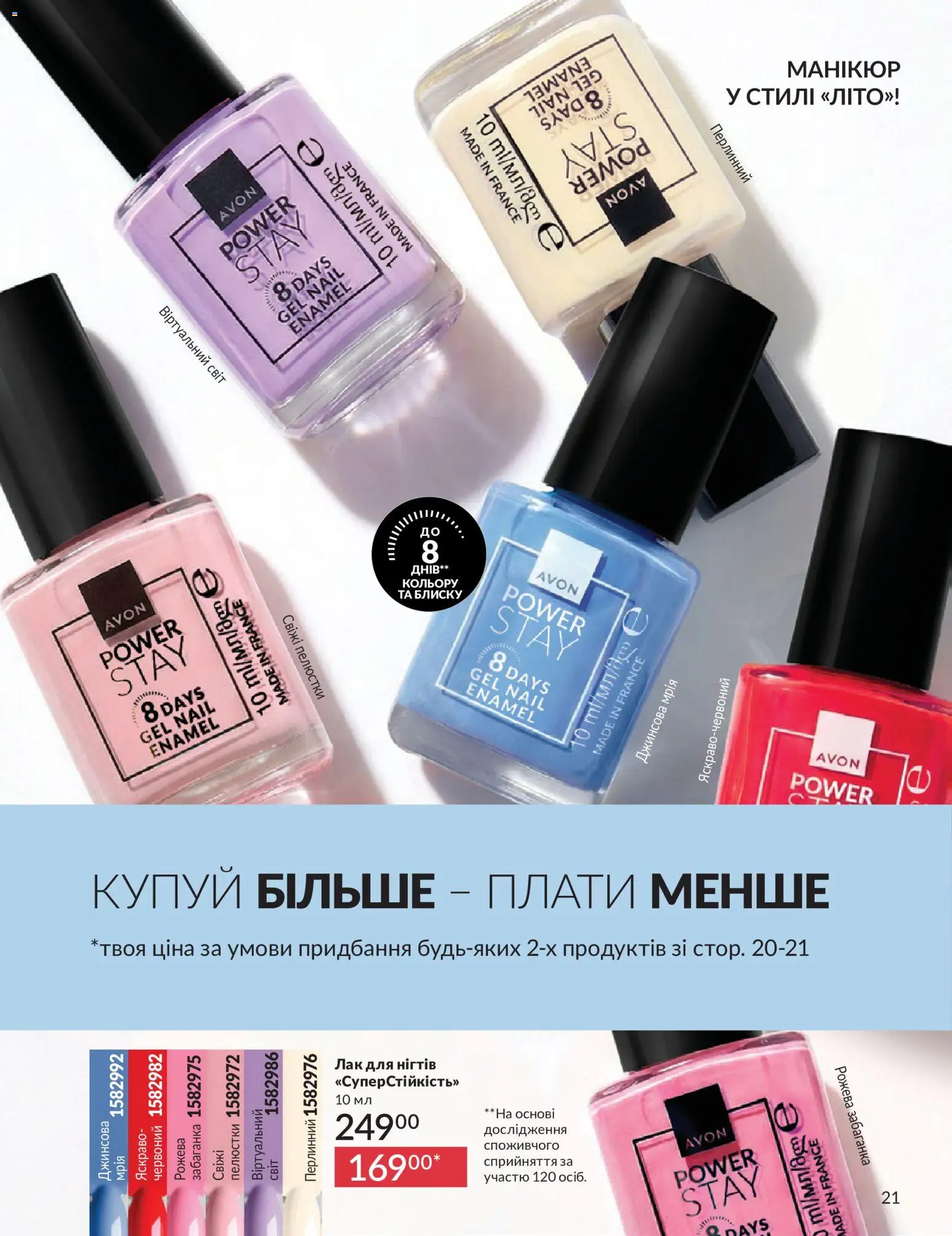 AVON Kаталог - дійснийкції з 31.07.2026 | Сторінка: 21