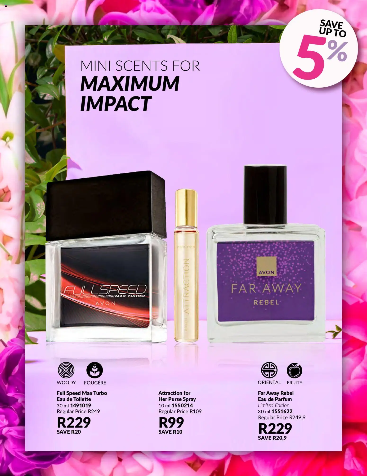 New Avon catalogue – valid from 22.05.2026 | Page: 9 | Products: Purse, Eau de toilette, Purse spray