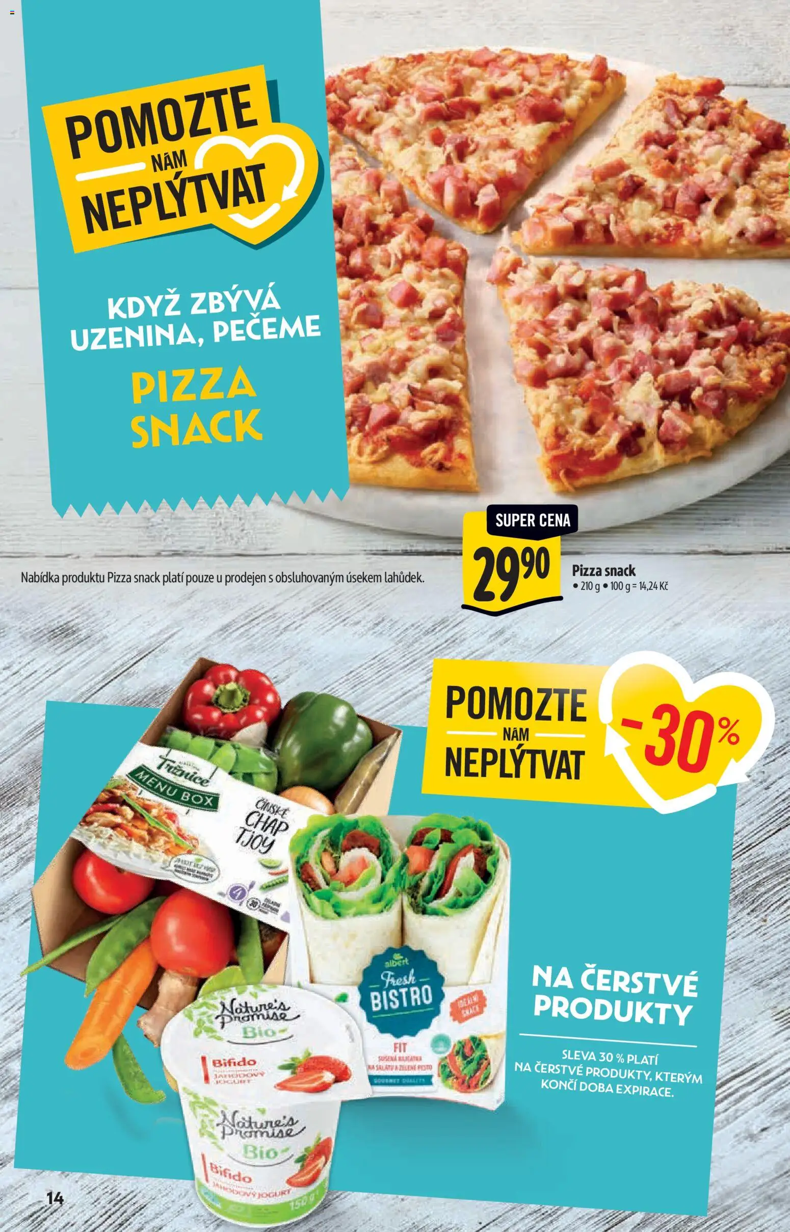 Albert katalog - Supermarket od 17.06.2026 | Strana: 14 | Produkty: Box, Pizza