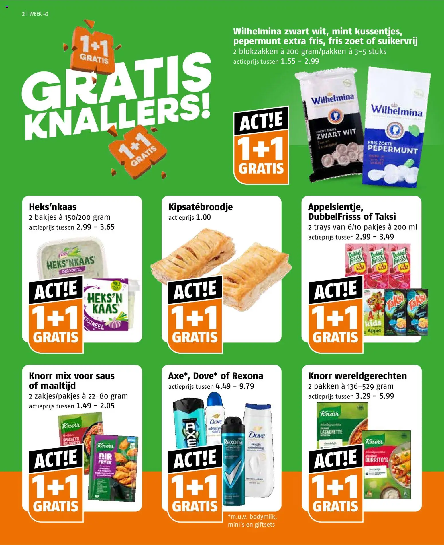 {H1} | Pagina: 2 | Producten: Kaas, Pepermunt, Saus, Appel