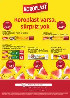 01 Temmuz 2026 tarihinden itibaren geçerli olan Rossmann kataloğu önizlemesi | Sayfa: 16 | Ürünler: Raf, Koku, Kasa, Buzdolabı