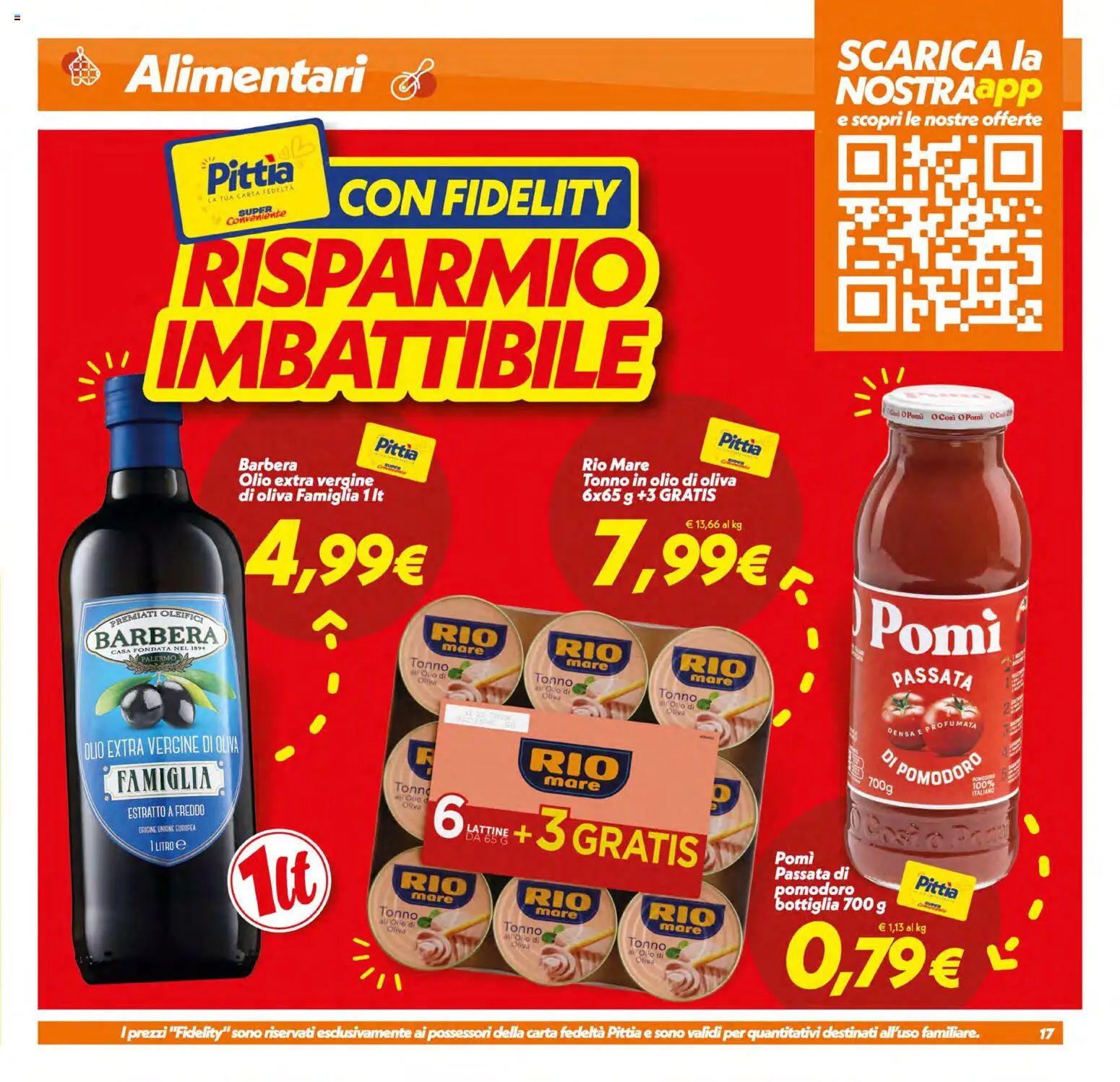 Volantino SuperConveniente del 31/07/2026 | Pagina: 17 | Prodotti: Olio, Passata di pomodoro, Bottiglia, Olio di Oliva