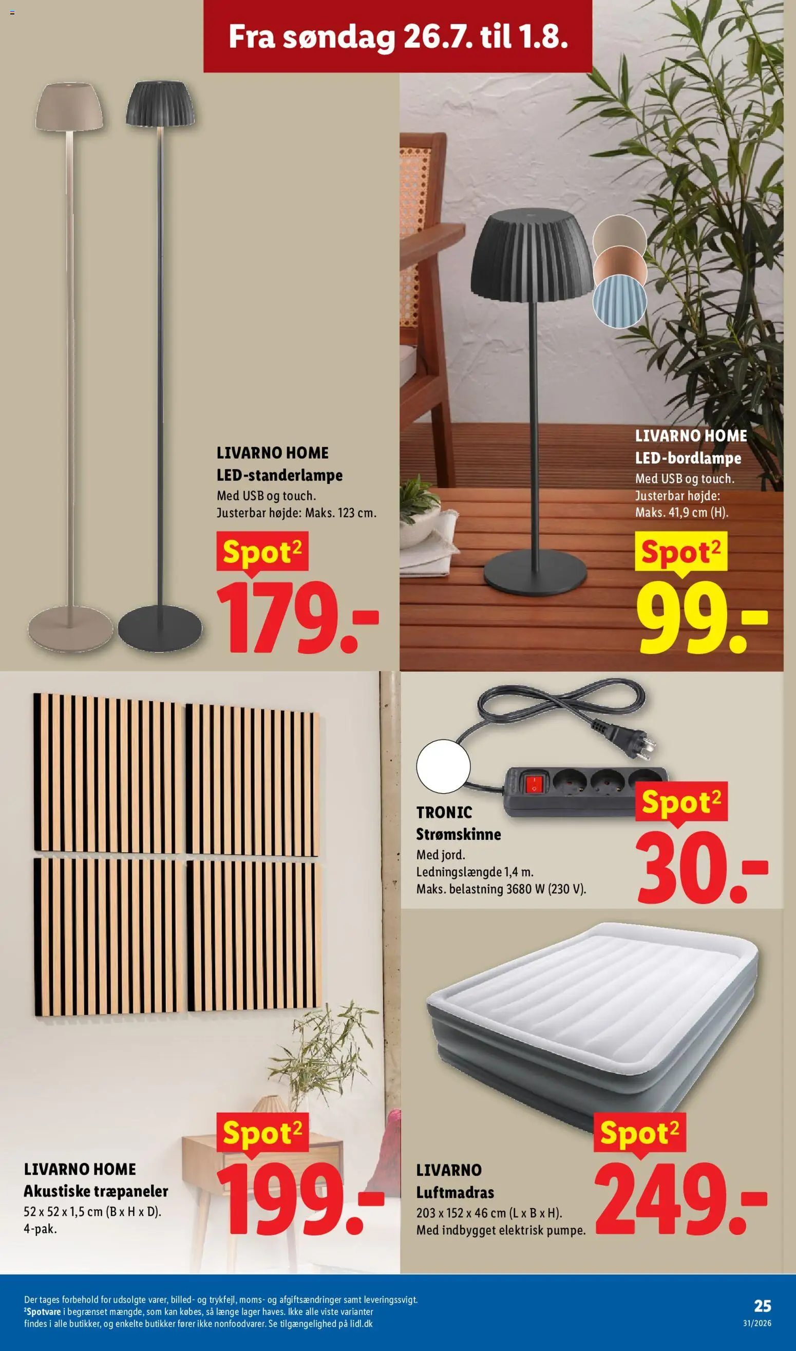 Lidl tilbudsavis – gyldig fra 26/07/2026 | Side: 9 | Produkter: USB, Søm