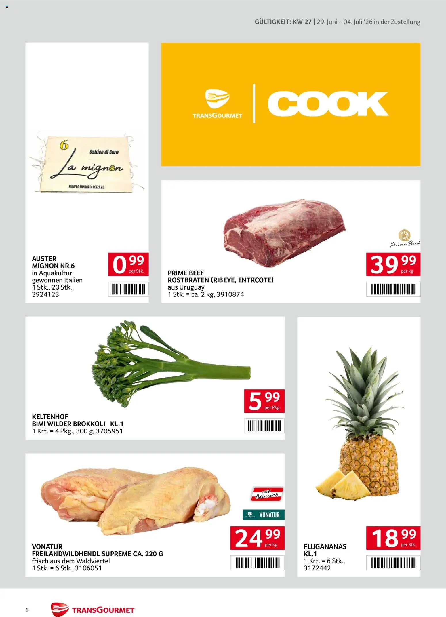 Transgourmet Zustellaktion gültig ab 29.06.2026 | Seite: 6