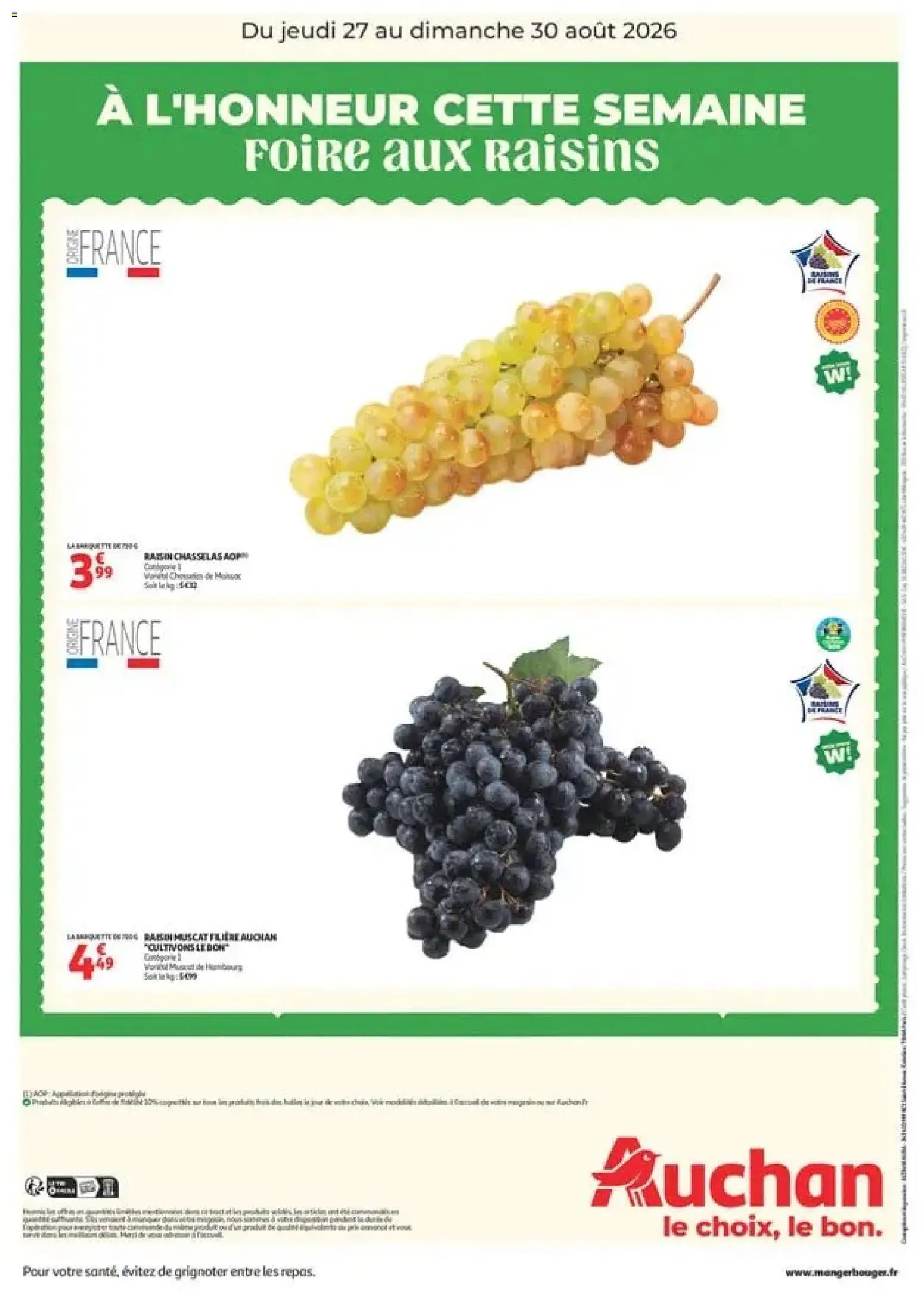 {H1} | Page: 2 | Produits: Raisin, Raisins