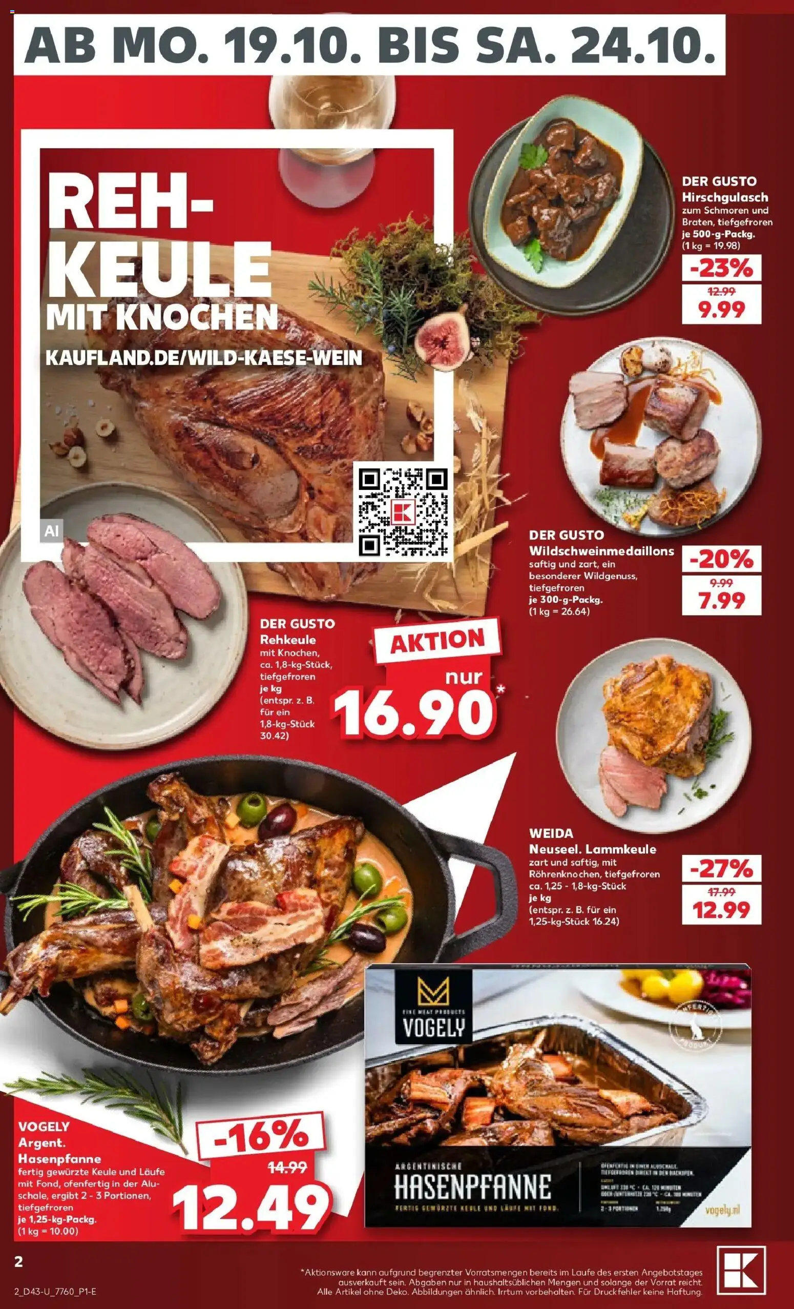 Kaufland - Kaufland: Wochenangebote von 19.10.2026 - Aktuelle Angebote | Seite: 78