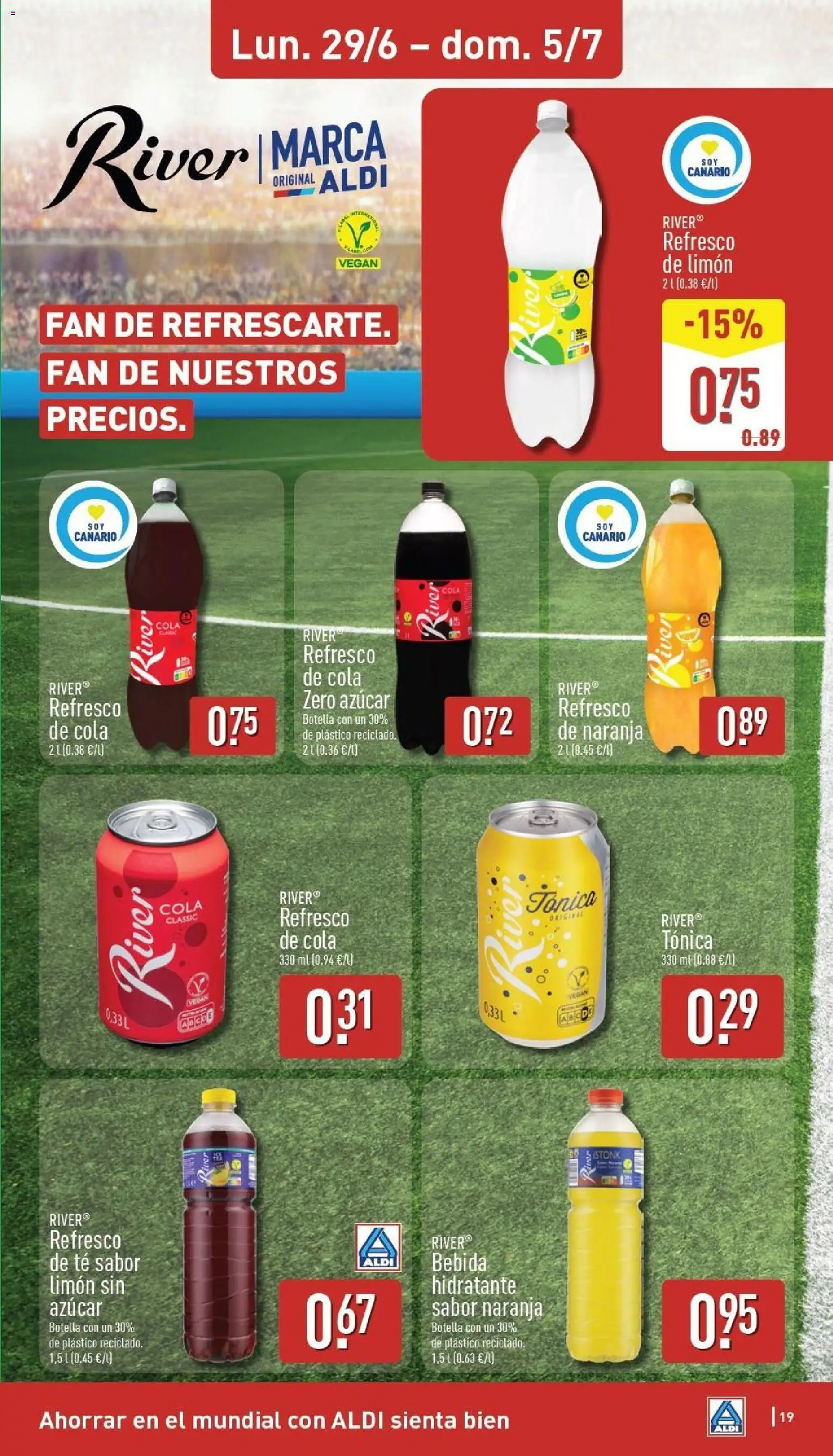 Aldi folleto Canarias │ válido desde el 29/06/2026 | Página: 19