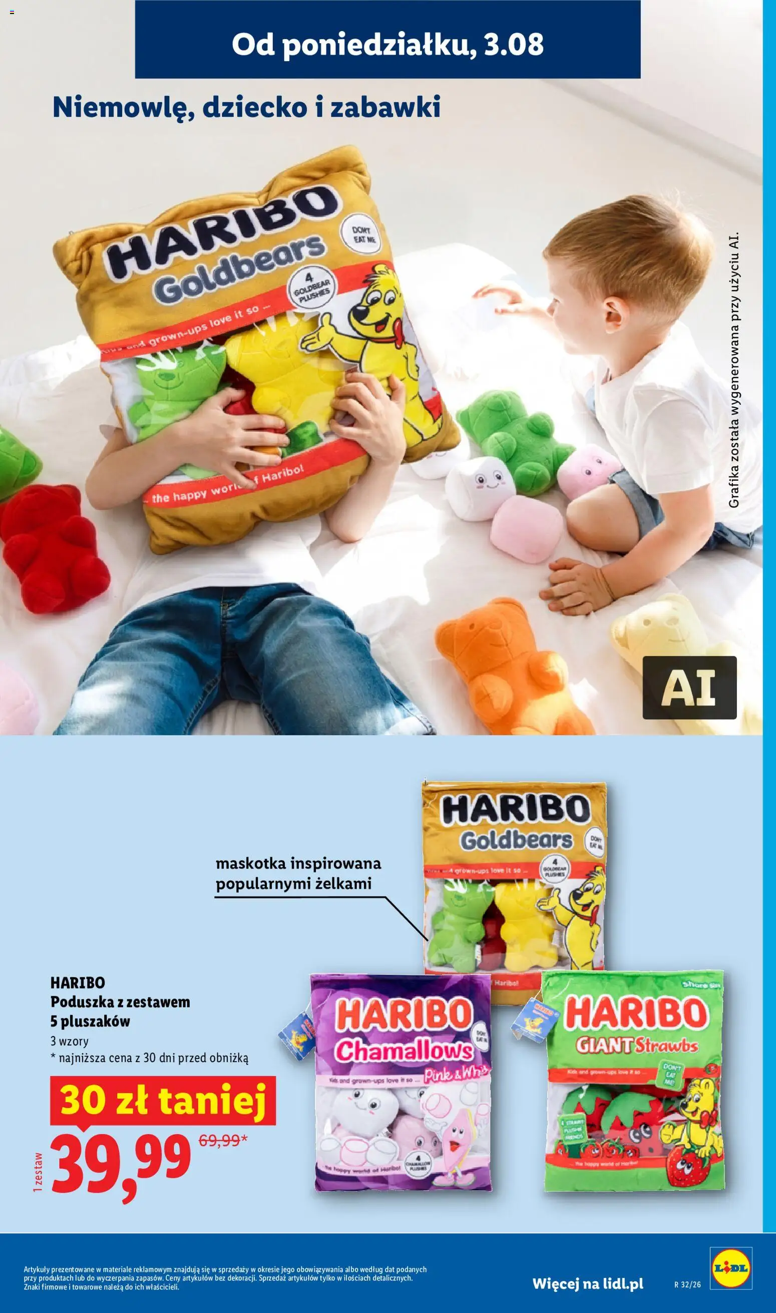Lidl Polsko katalog od 03.08.2026 | Strana: 29 | Produkty: Haribo, Dort