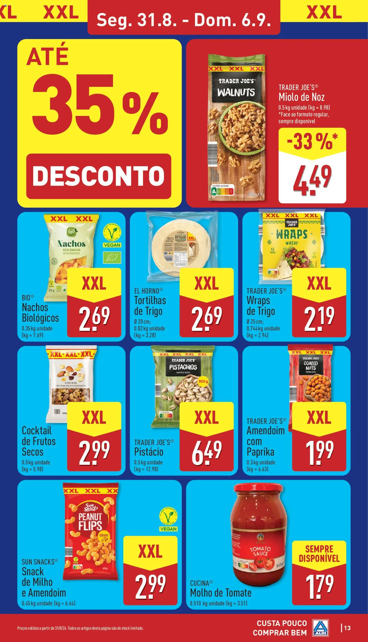 Aldi folheto │ válido de 31/08/2026 | Página: 13