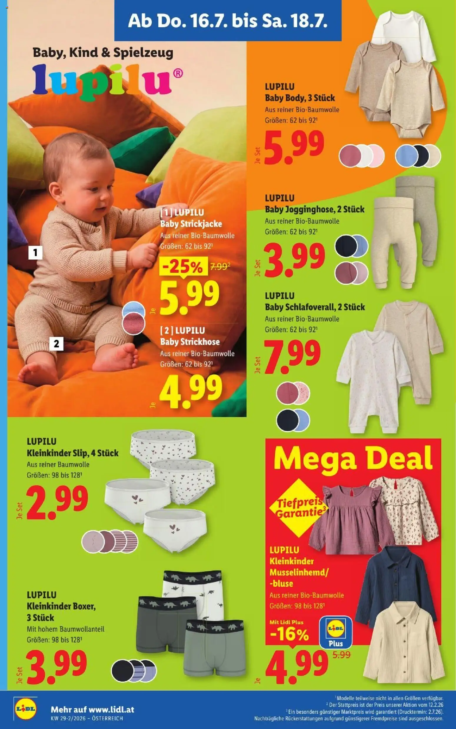 Lidl - Flugblatt gültig ab 16.07.2026 | Seite: 28 | Produkte: Bluse, Strickjacke