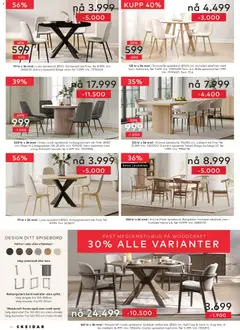 Forhåndsvisning av Skeidar kundeavis gyldig fra 18.05.2026 | Side: 16 | Produkter: Spisebord, Spisestol, Lys, Bord