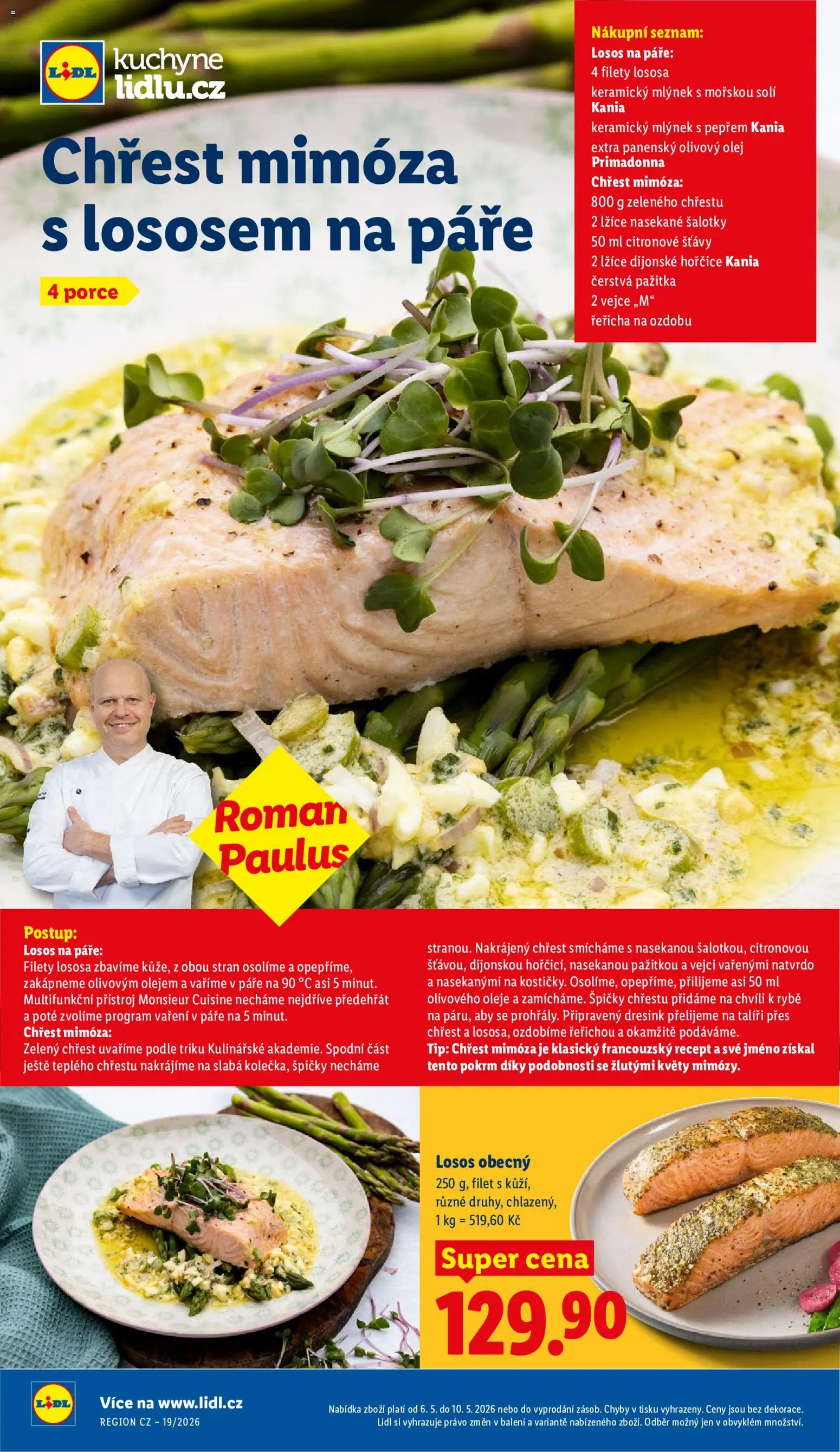 Lidl leták od 06.05.2026 | Strana: 50 | Produkty: Oleje, Vejce, Olej, Chřest