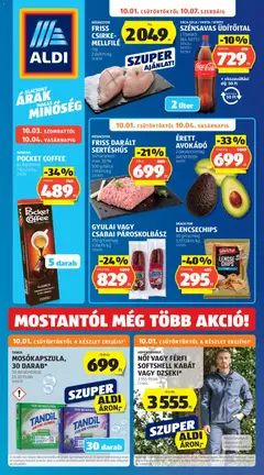 Aldi akciós újság - amely érvényes a következő dátumtól: 2026.10.01.
