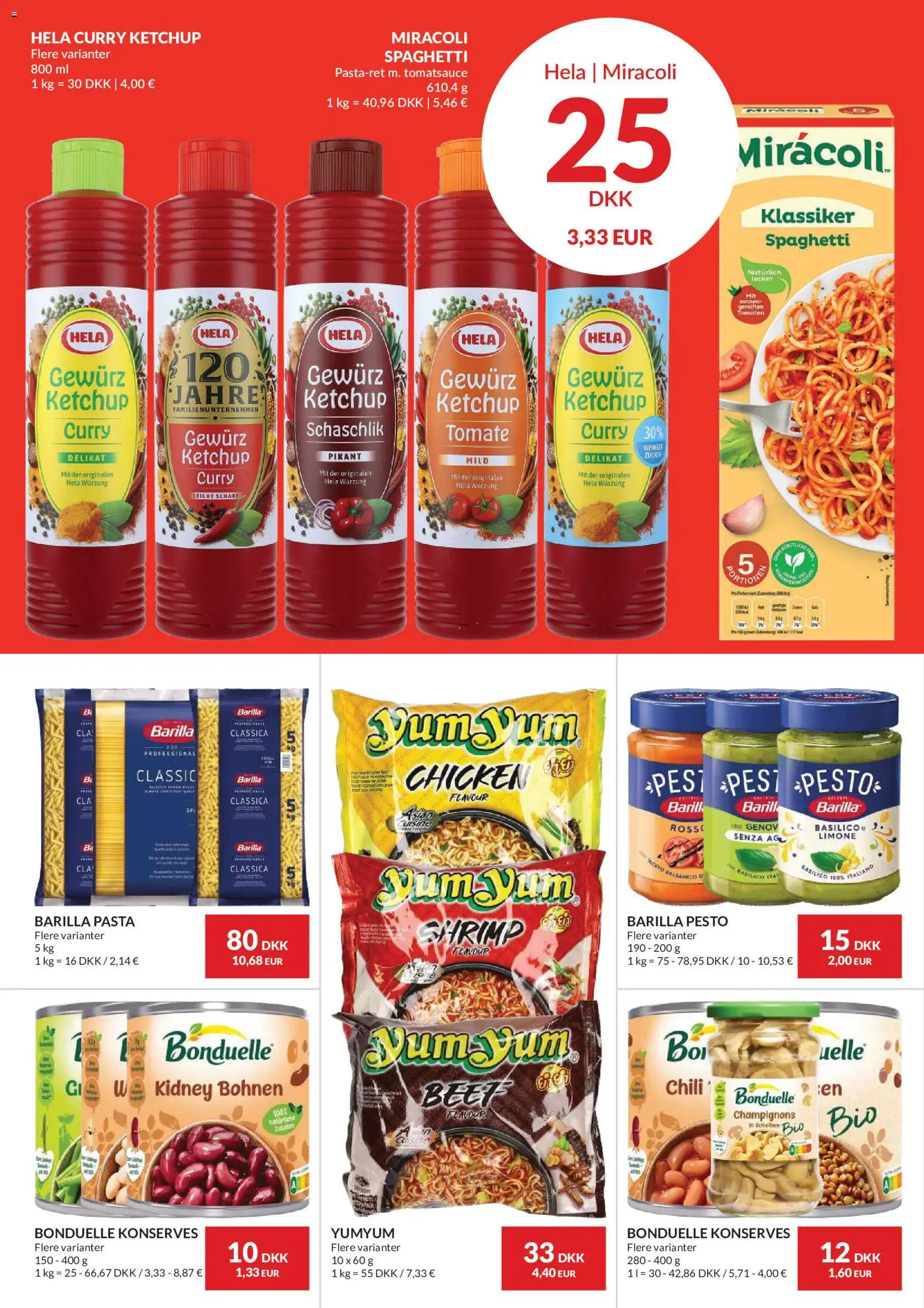 Nielsen Discount tilbudsavis – gyldig fra 01/10/2026 | Side: 6 | Produkter: Chili, Spaghetti, Pasta, Pesto