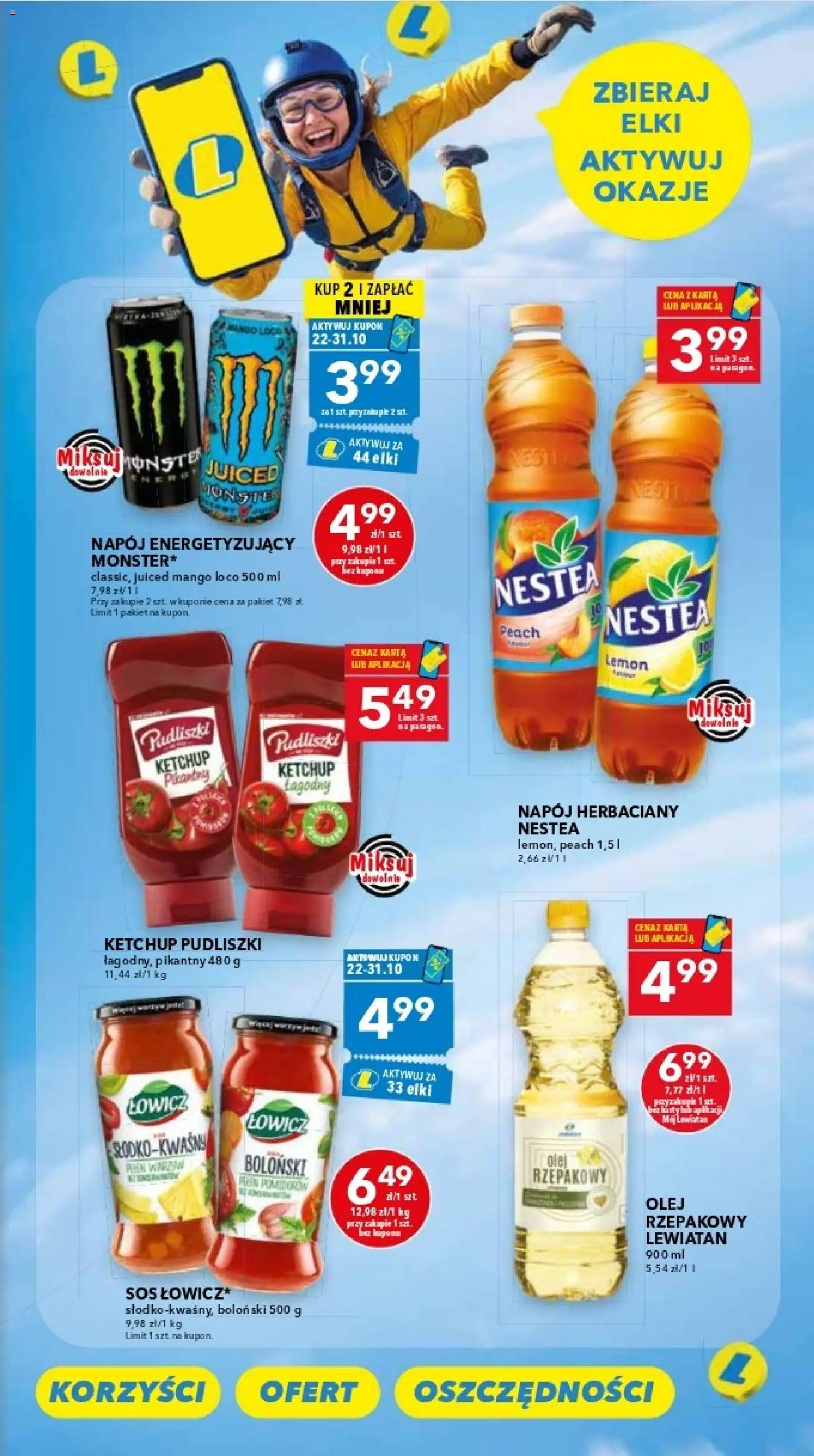 Lewiatan gazetka - Katowice od 22.10.2026 | Strona: 3 | Produkty: Mango, Karta, Ketchup, Ketchup pudliszki