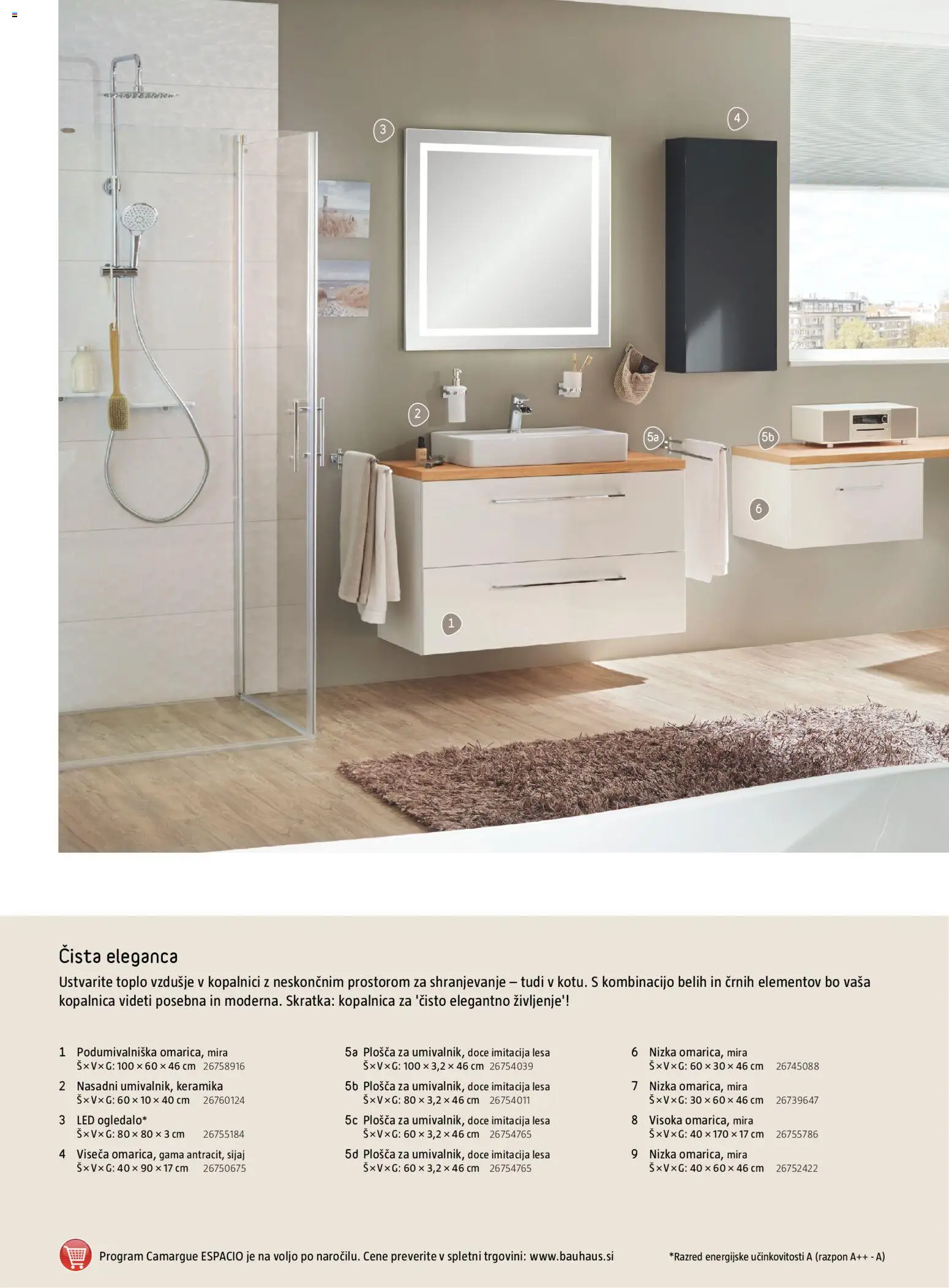 Novi Bauhaus katalog ponudbe – veljaven od 28.09.2026 | Stran: 18