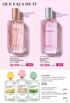 Pré-visualização Yves Rocher catálogo 11 válido de 27/08/2026 | Página: 49 | Produtos: Flores, Eau de toilette
