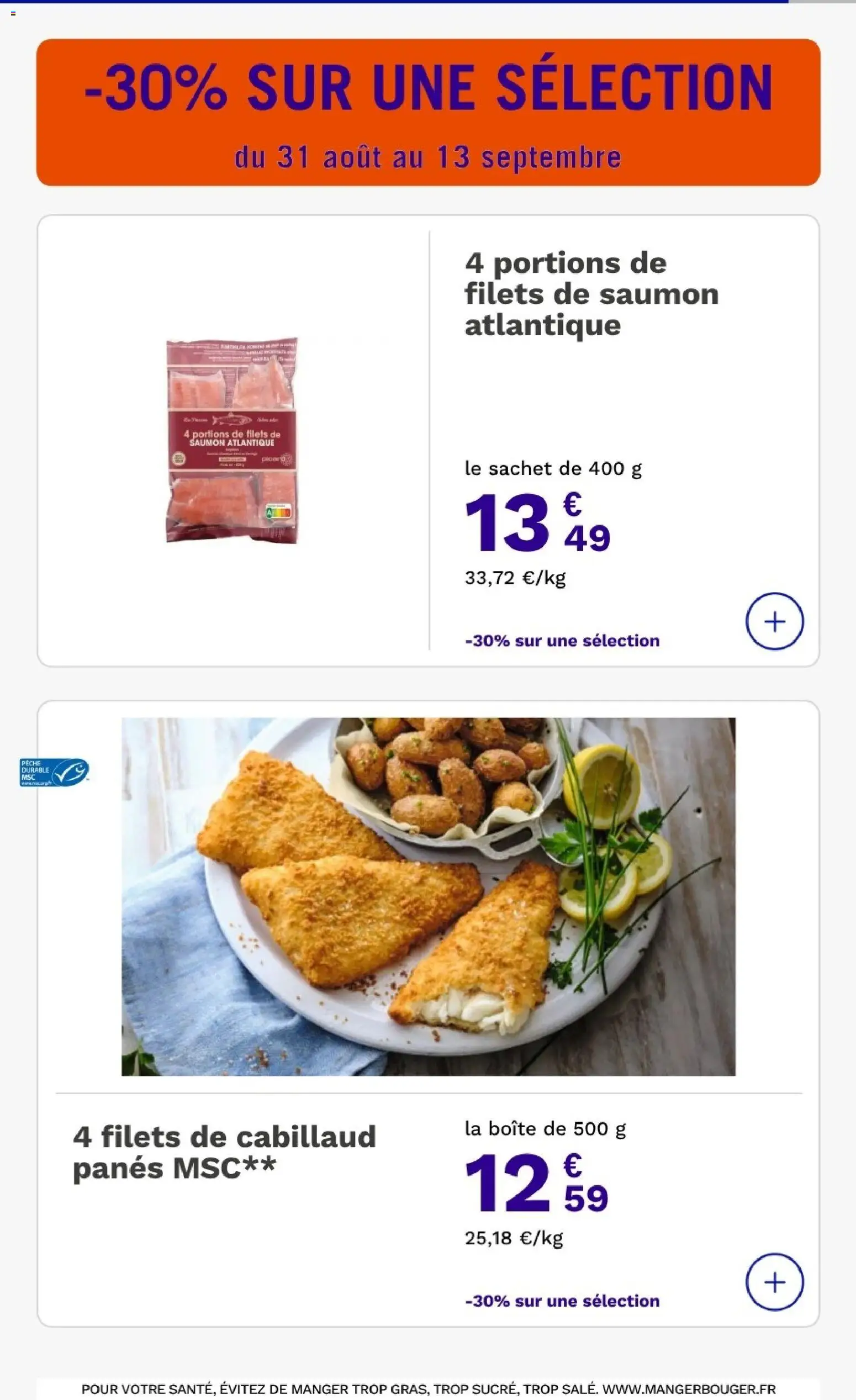 {H1} | Page: 8 | Produits: Pêche, Saumon