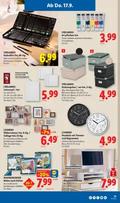 Lidl aktionen ab 17.09.2026 gültig | Seite: 21 | Produkte: Box, Monitor