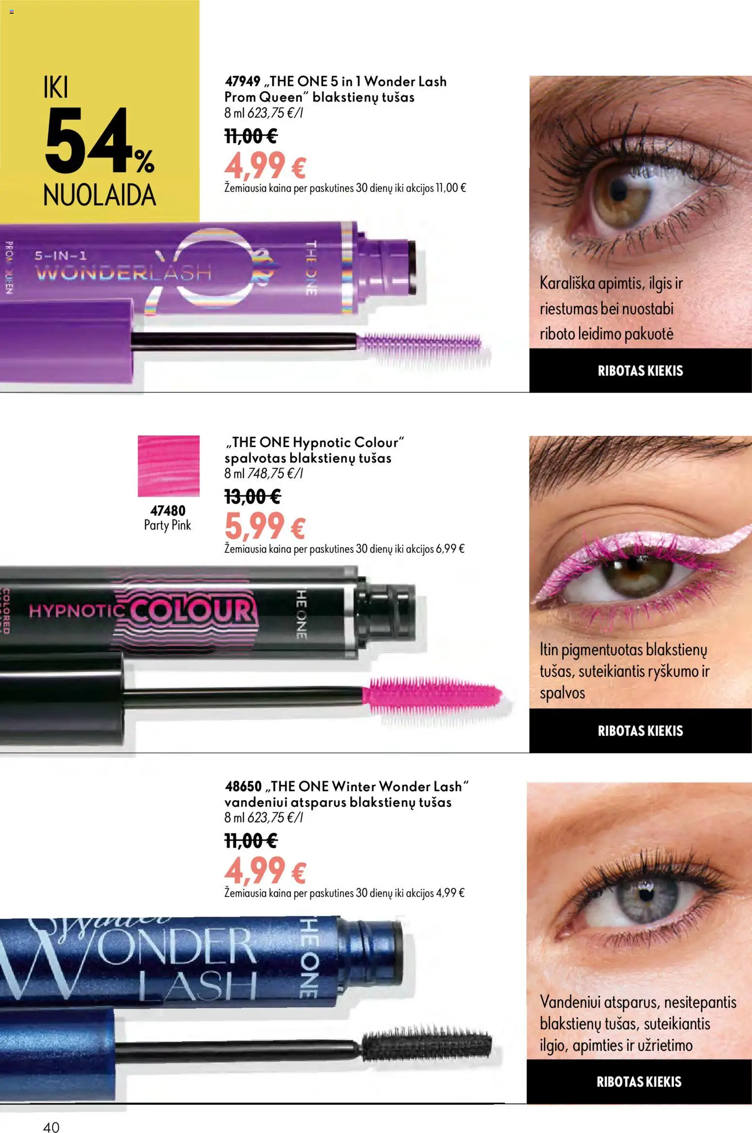 Oriflame akcijos nuo 2026.08.05 | Puslapis: 40 | Prekių: Tušas