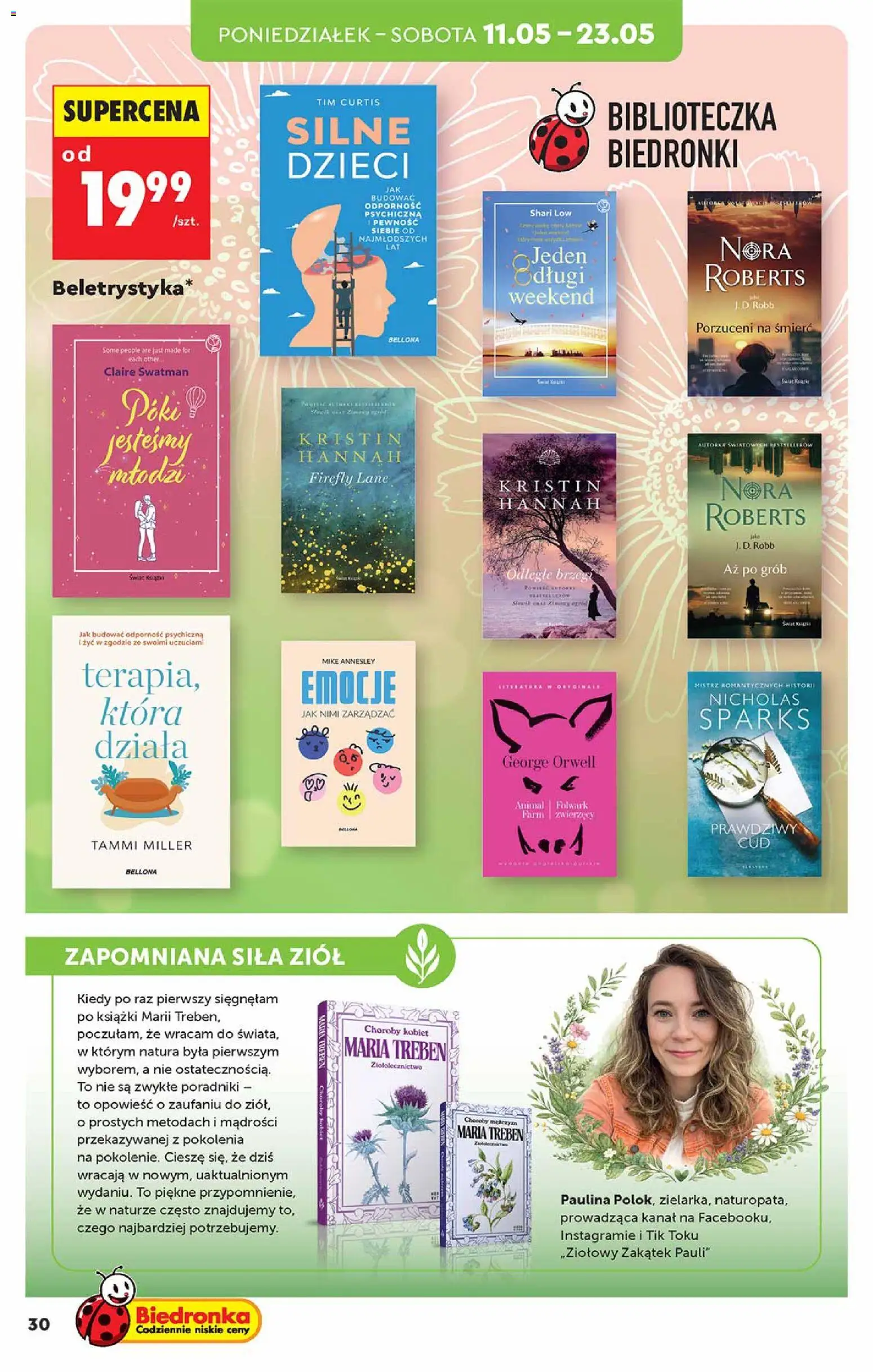 Biedronka gazetka - Hity i inspiracje od 09.05.2026 | Strona: 30 | Produkty: Książki
