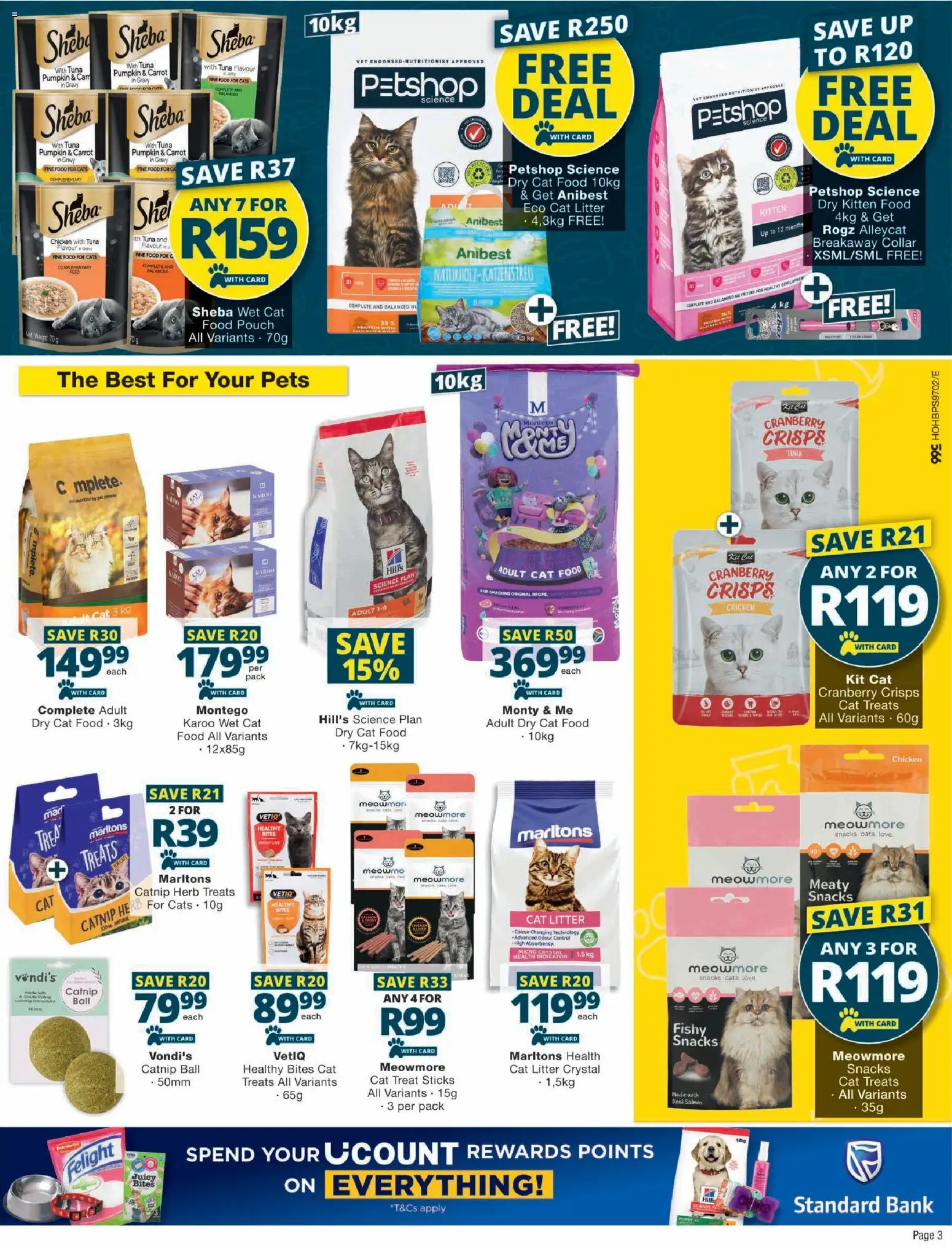 New Checkers catalogue – valid from 11.05.2026 | Page: 3 | Products: Tuna, Detergente líquido, Snacks, Gravy
