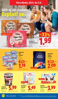 FERRERO Nutella cup, 230 g - Pregled kataloga iz trgovine Lidl, vrijedi od 27.04.2026 | Stranica: 58