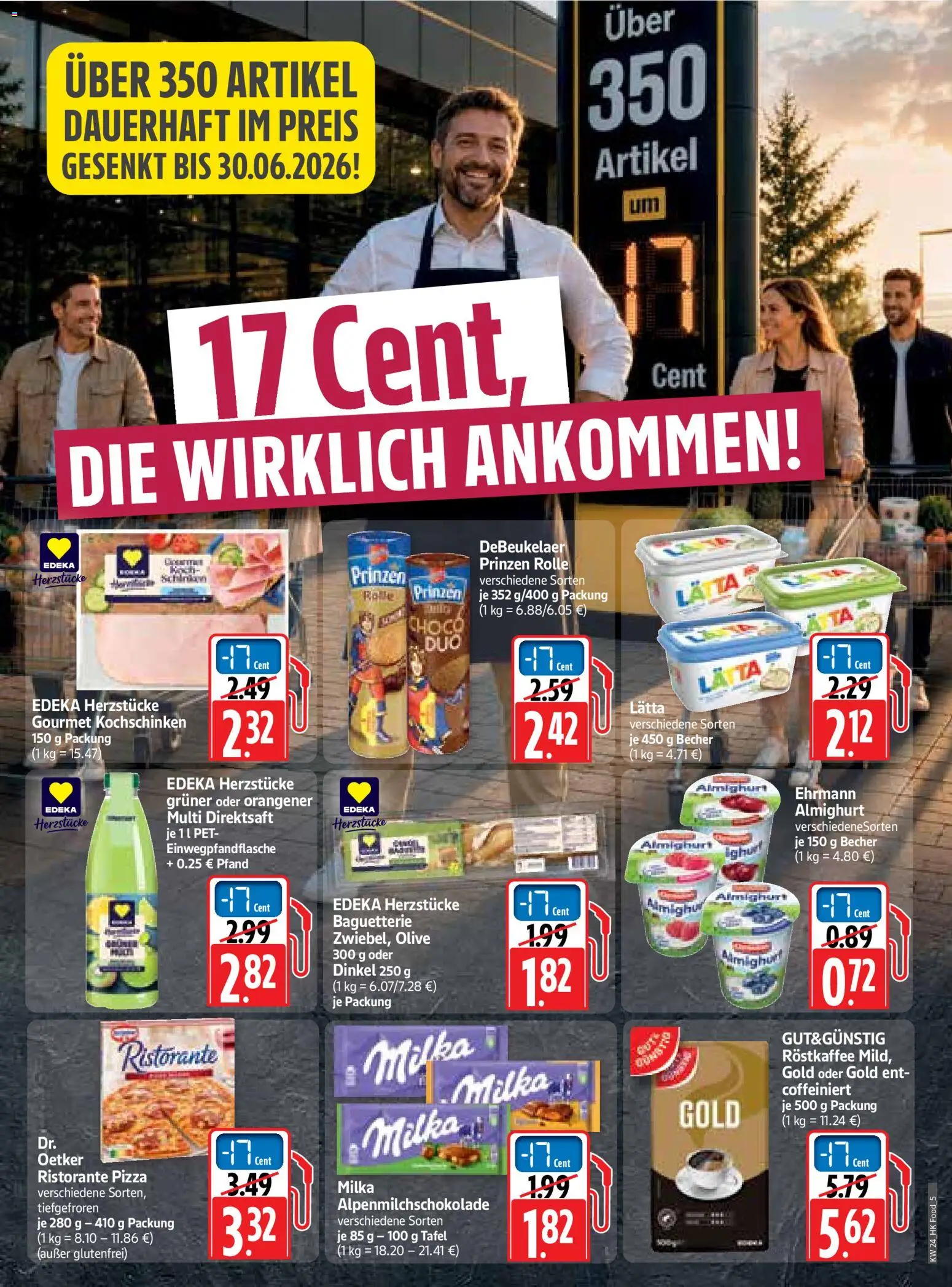 HERKULES Prospekt – gültig ab 08.06.2026 | Seite: 5 | Produkte: Ristorante, Milka, Lätta, Pizza