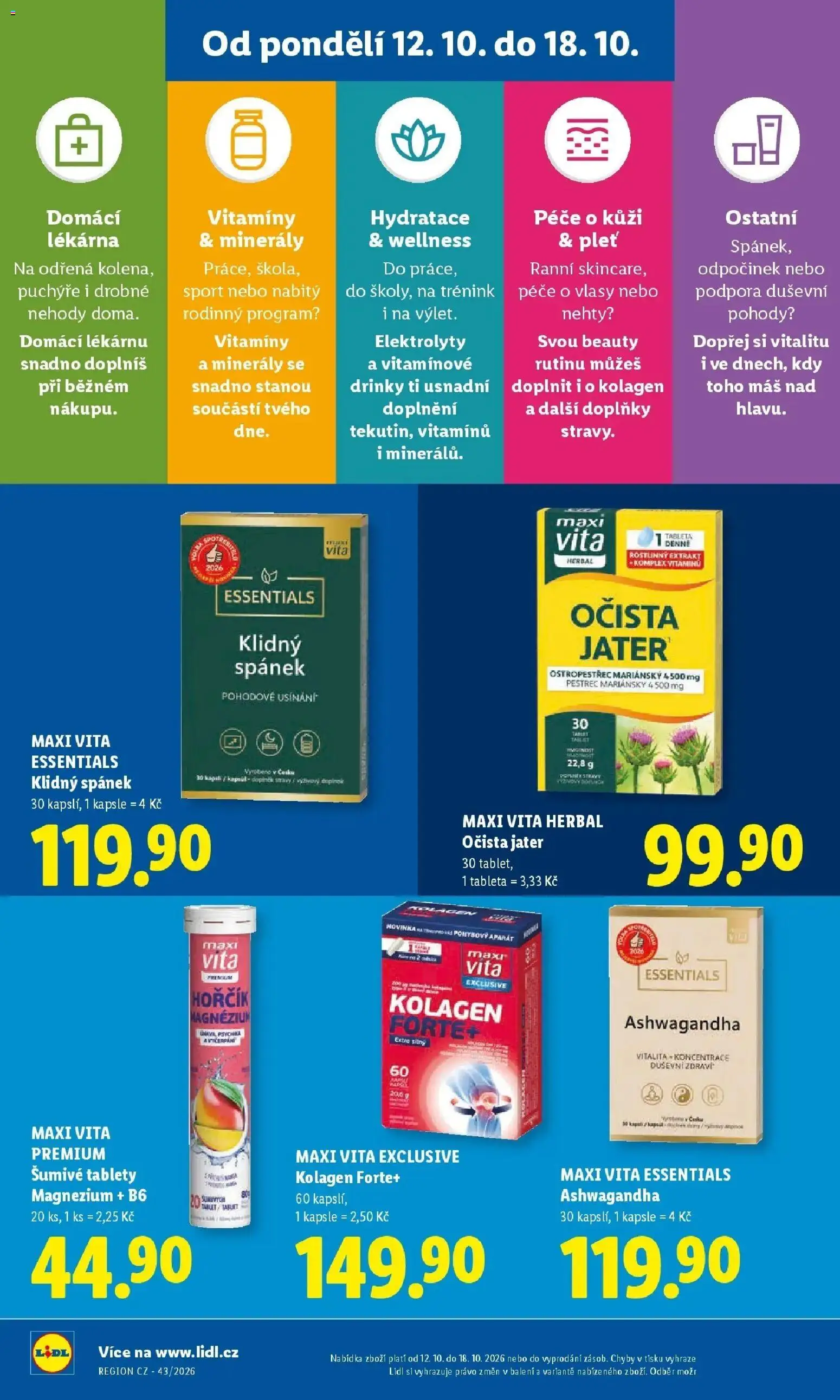 Lidl leták od 19.10.2026 - Nový akční leták | Strana: 47
