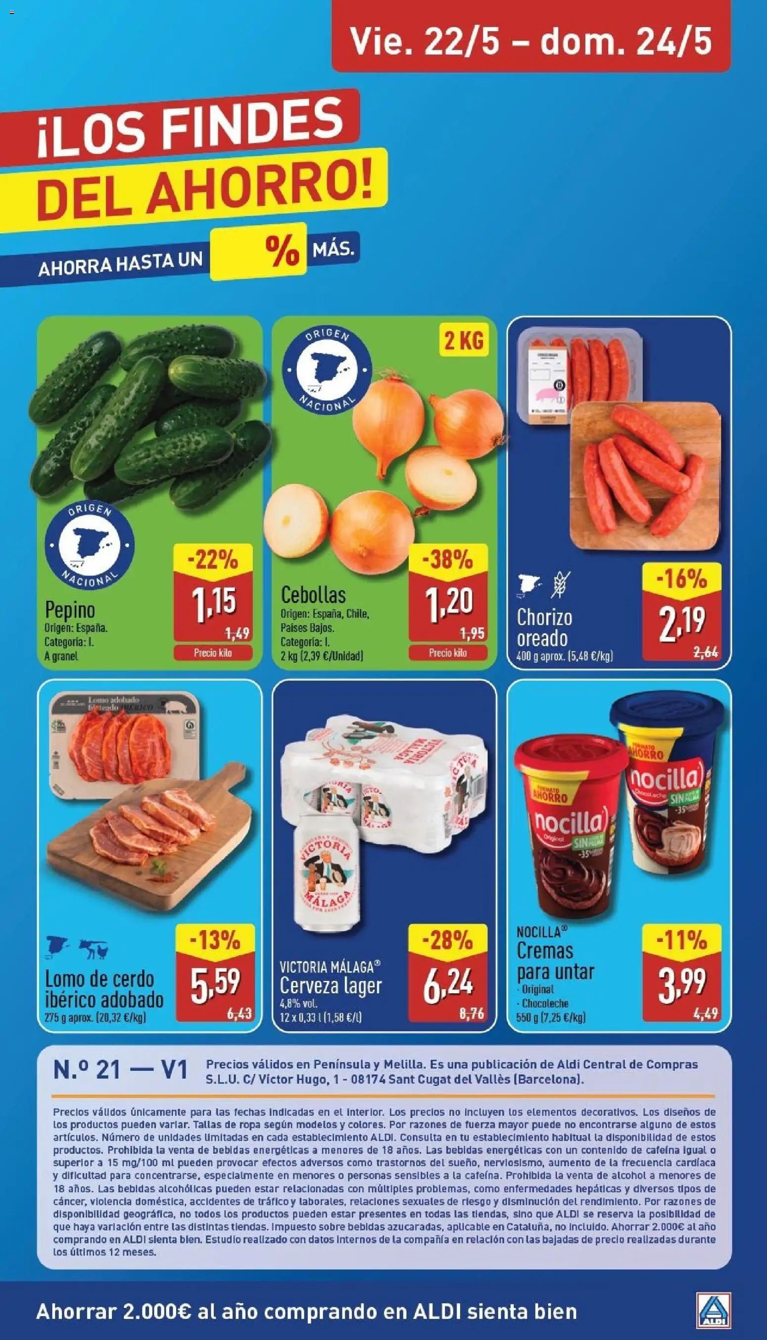 Aldi folleto Península │ válido desde el 18.05.2026 | Página: 30 | Productos: Στιγμιαίος καφές, Cerveza, Cerdo, Ropa