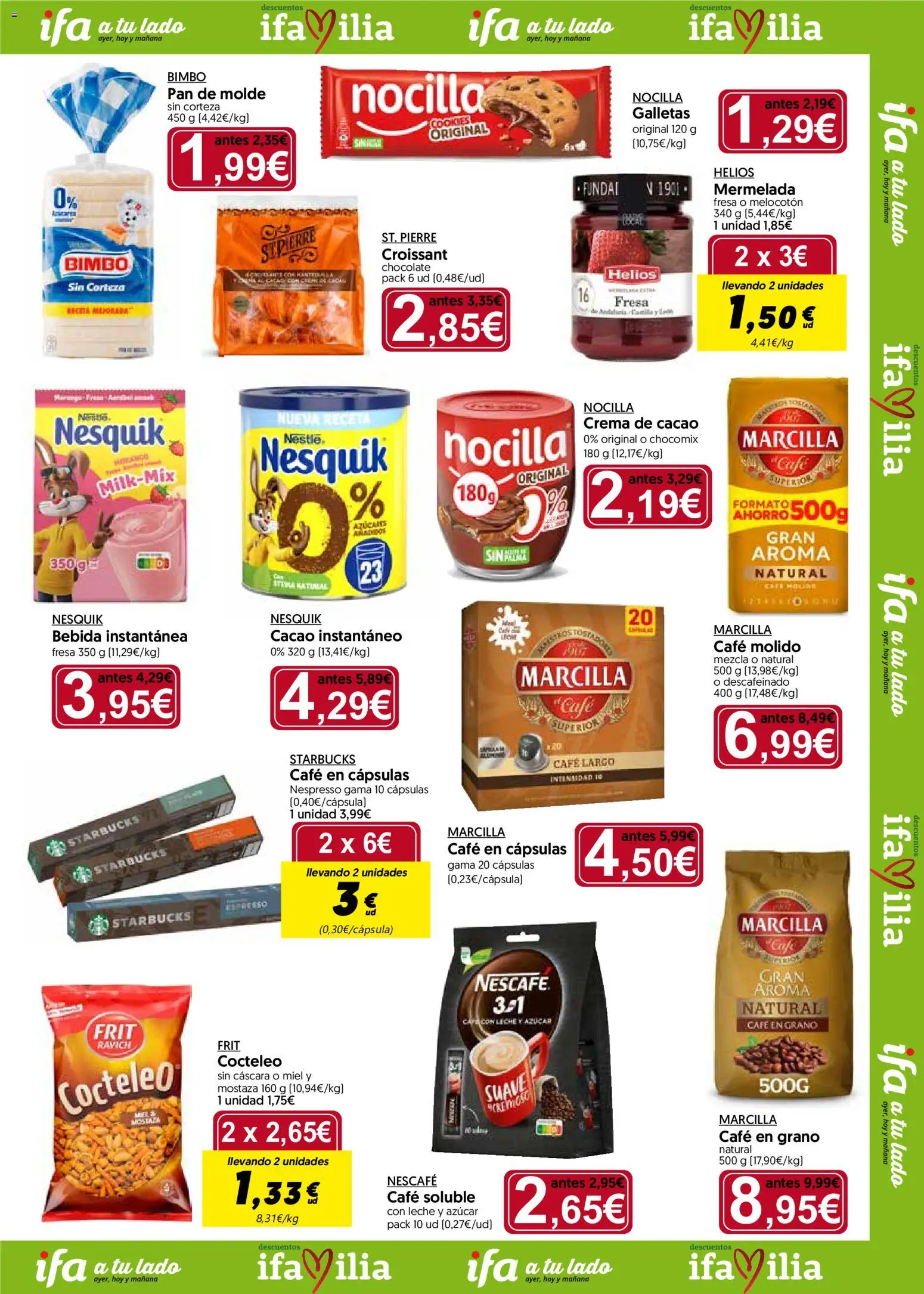 Hiper Usera folleto │ válido desde el 31/08/2026 | Página: 7 | Productos: Miel, Chocolate, Café en cápsulas, Azúcar