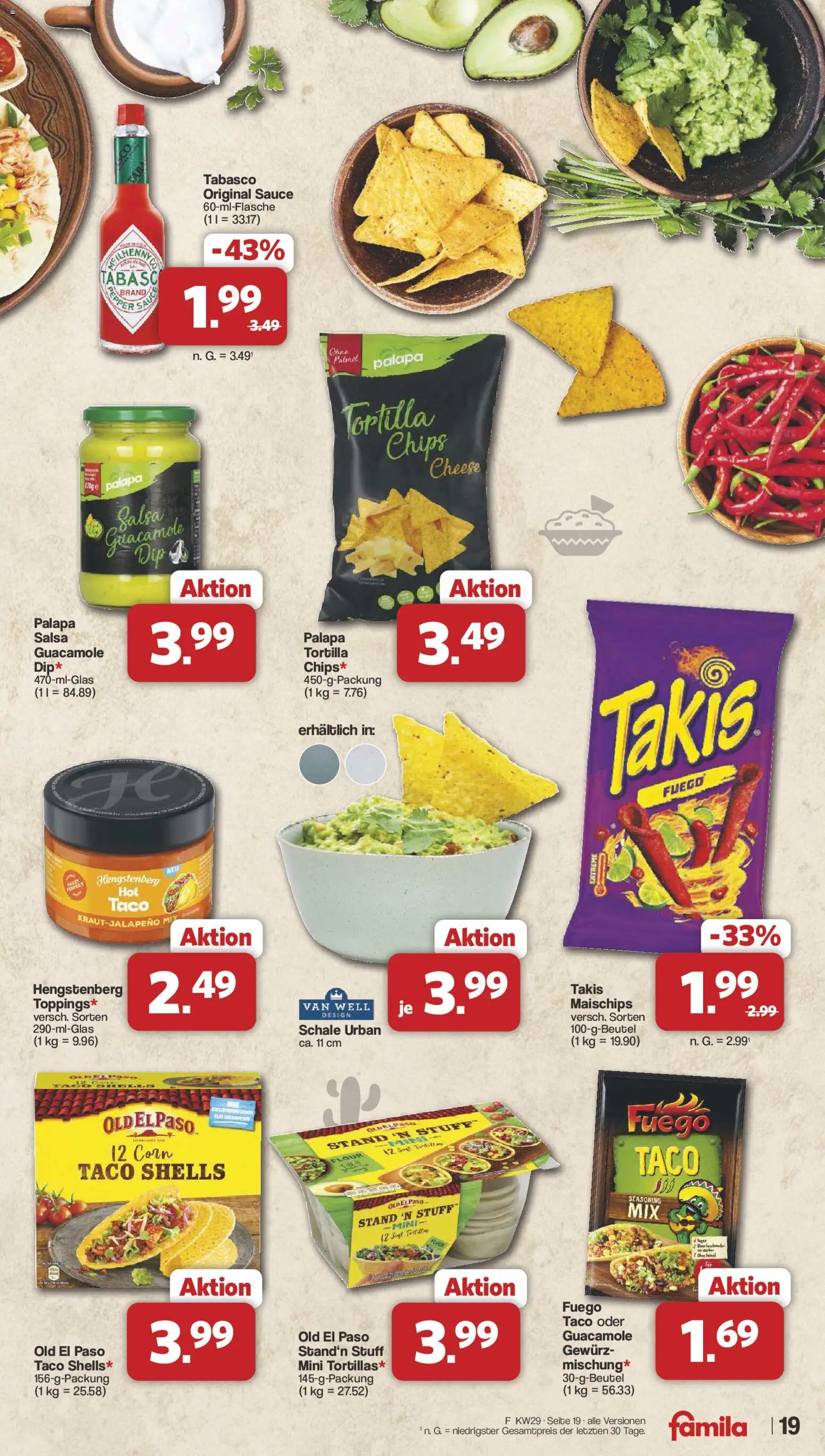 Famila Nordwest Prospekt – gültig ab 13.07.2026 | Seite: 19 | Produkte: Chips