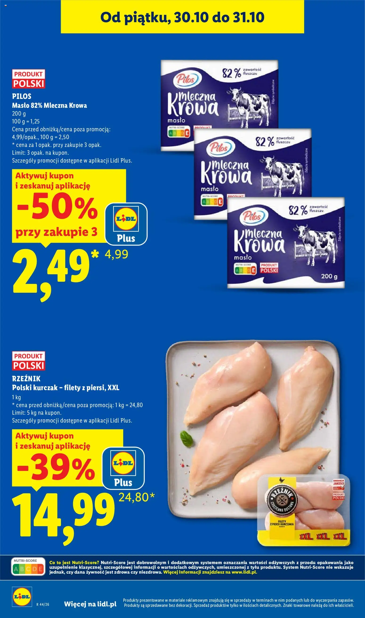 Lidl Polsko leták od 29.10.2026 | Strana: 6 | Produkty: Máslo