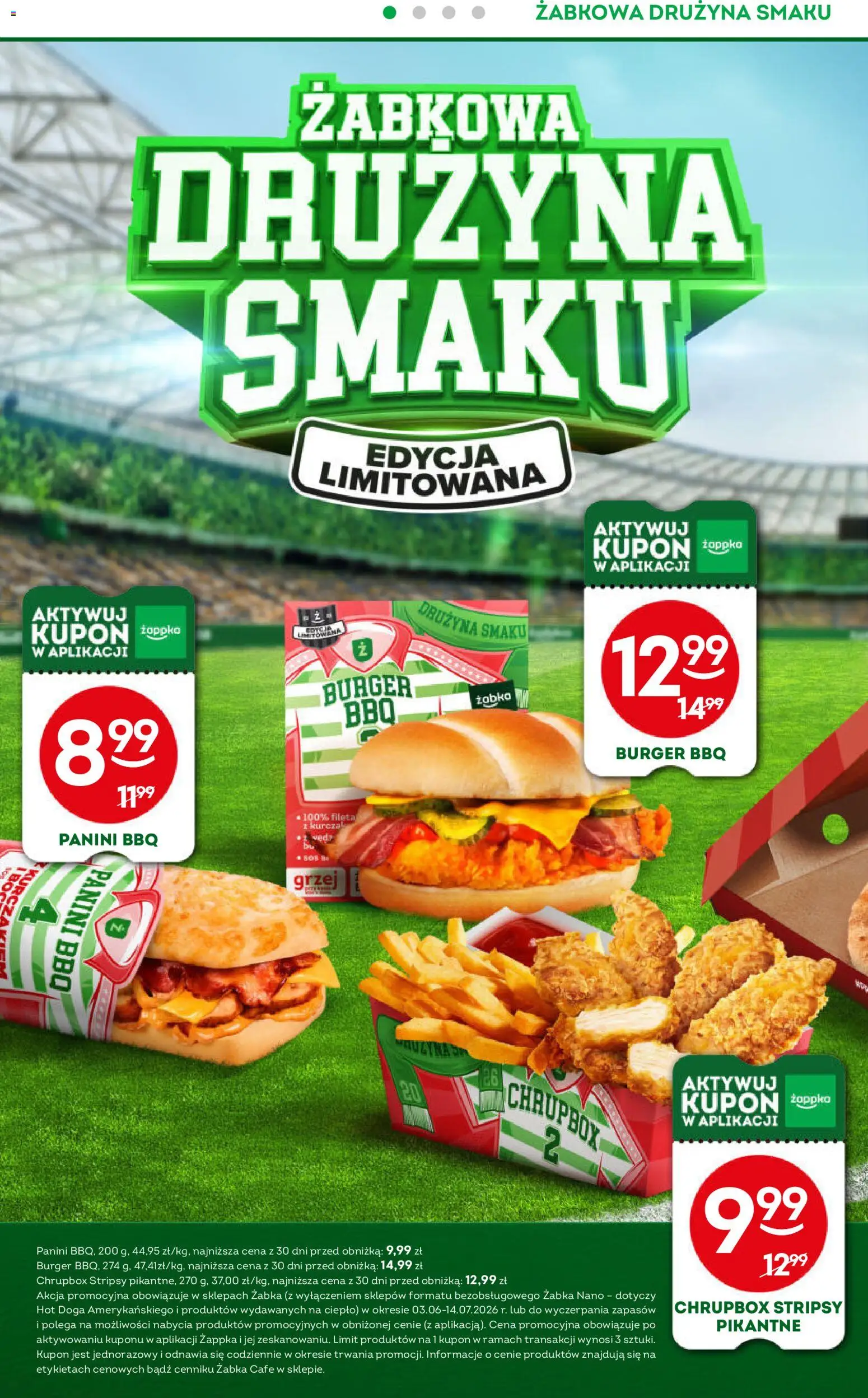 Żabka gazetka od 17.06.2026 | Strona: 12 | Produkty: Panini