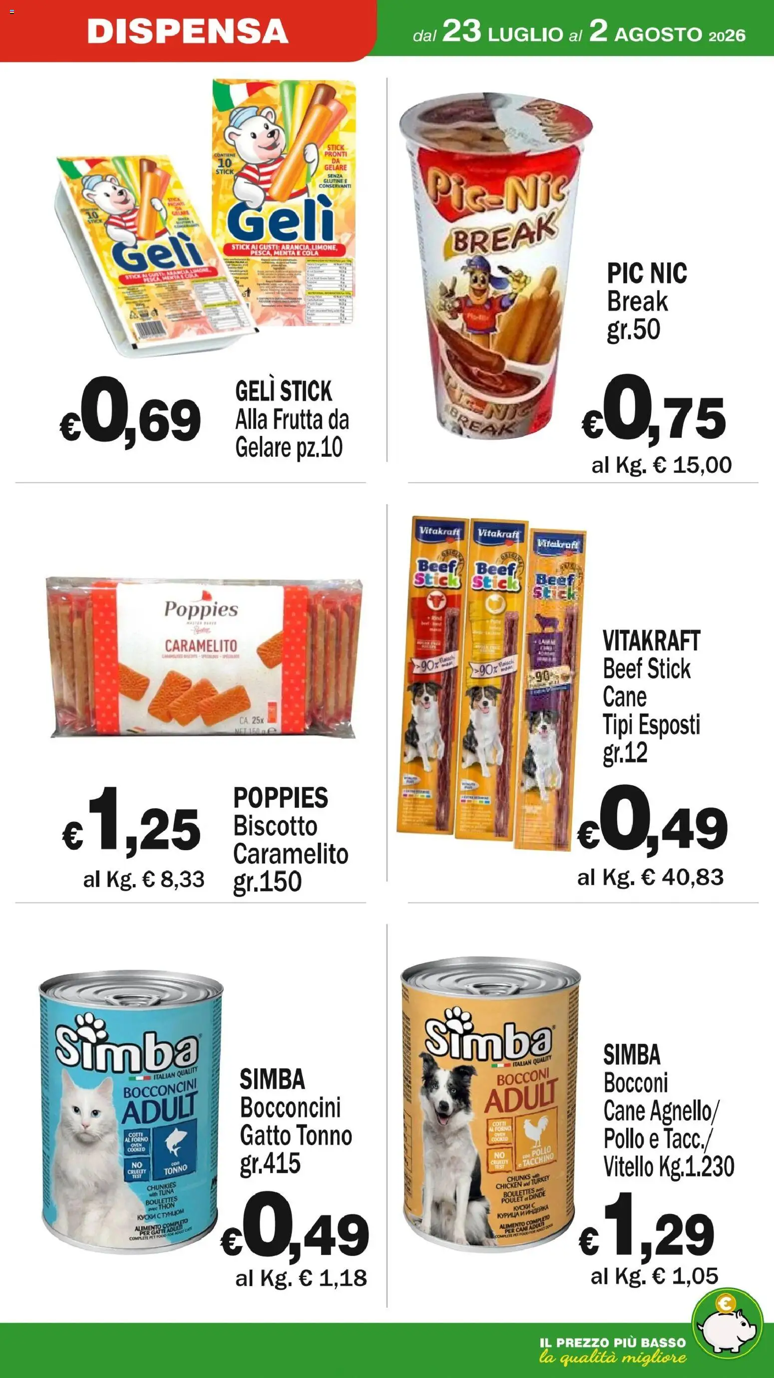 Volantino Primo Prezzo del 23/07/2026 | Pagina: 17