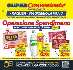 Anteprima del volantino SuperConveniente volantino Ragusa valido a partire dal 19.05.2026