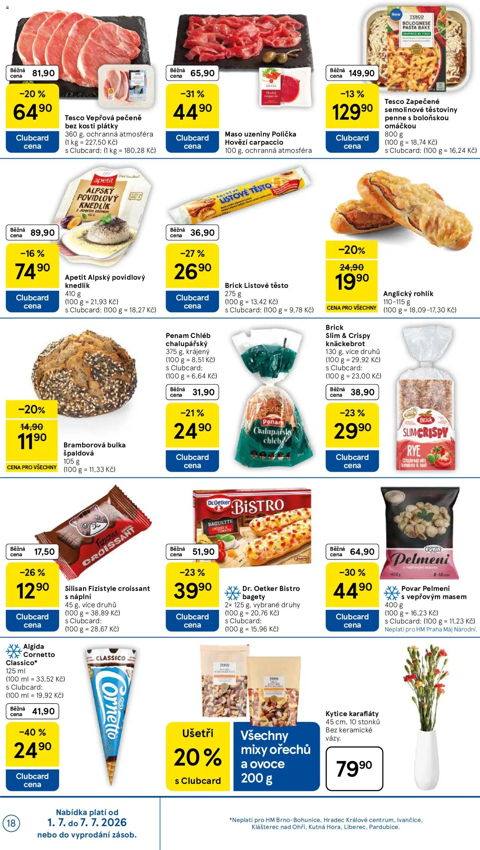 Tesco leták - Hypermarket od 01.07.2026 | Strana: 18