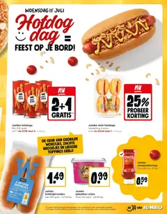 JUMBO folder / publicité - Voorbeeld van een folder van JUMBO, geldig van 15/07/2026 | Pagina: 9 | Producten: Tomaten, Hotdog, Broodjes, Brood