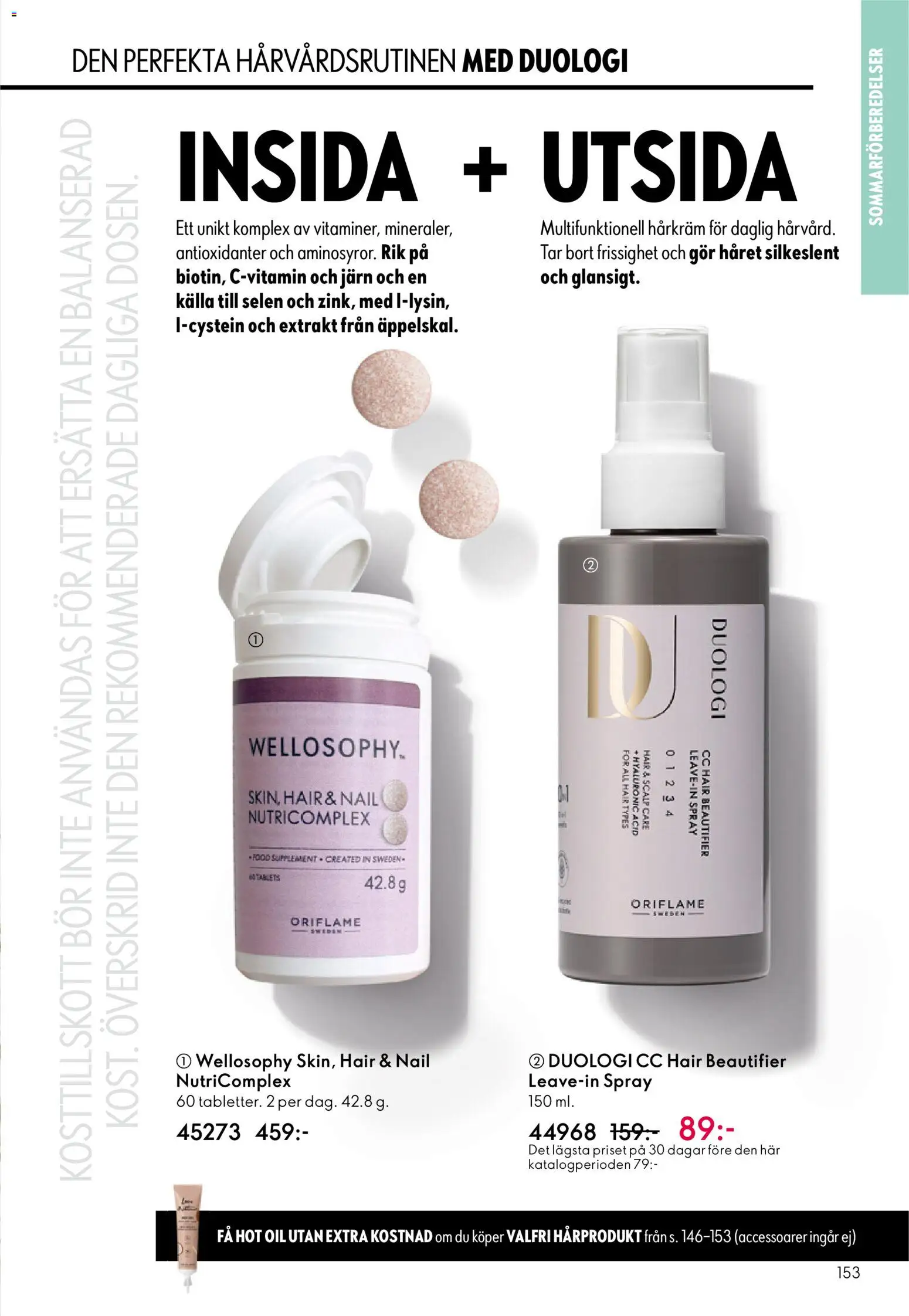 Oriflame reklamblad aktuell från 03.06.2026 | Sida: 153 | Produkter: Järn