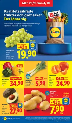 Paprika mix, Paprika mix 1 kg - Förhandsvisning av reklamblad från butik Lidl aktuell från 28/09/2026 | Sida: 2