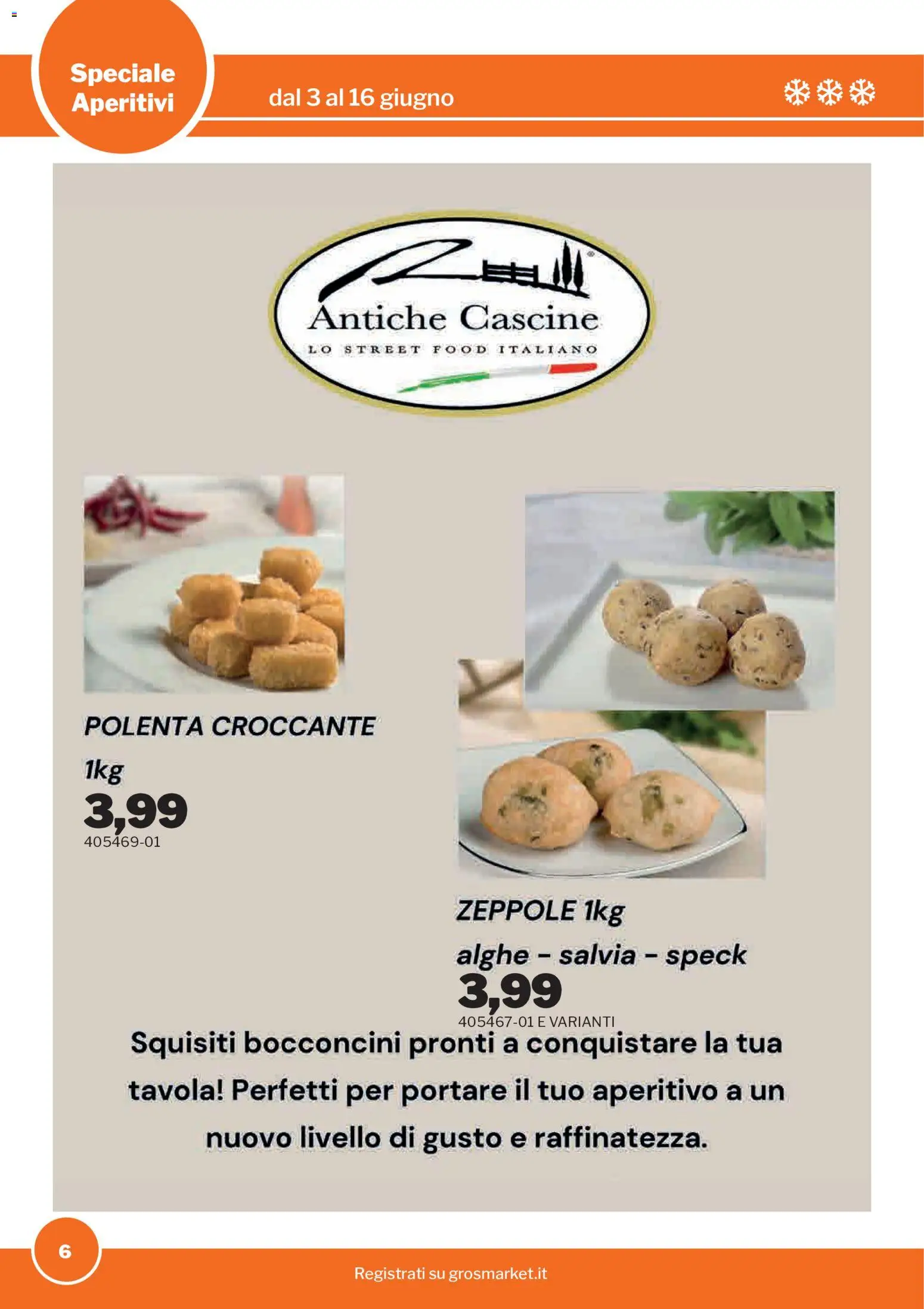 Volantino Sogegross del 03.06.2026 | Pagina: 6 | Prodotti: Speck, Aperitivo