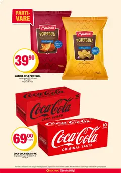Forhåndsvisning av Coop Extra kundeavis gyldig fra 18.05.2026 | Side: 3 | Produkter: Paprika, Potetgull, Boks