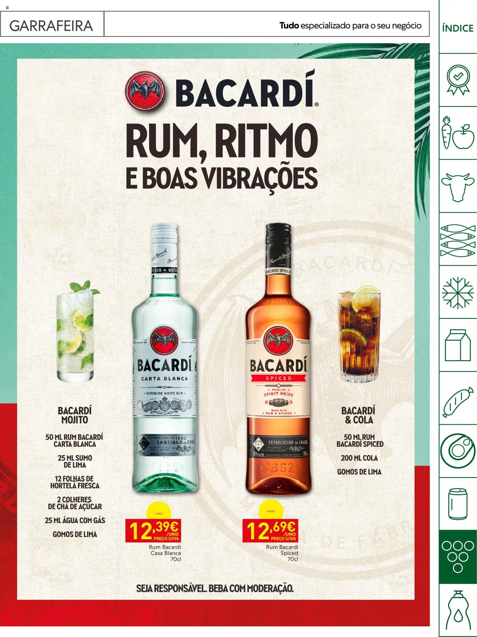 Recheio Horeca Madeira │ válido de 01/09/2026 | Página: 21 | Produtos: Agua, Hortelã, Rum, Lima