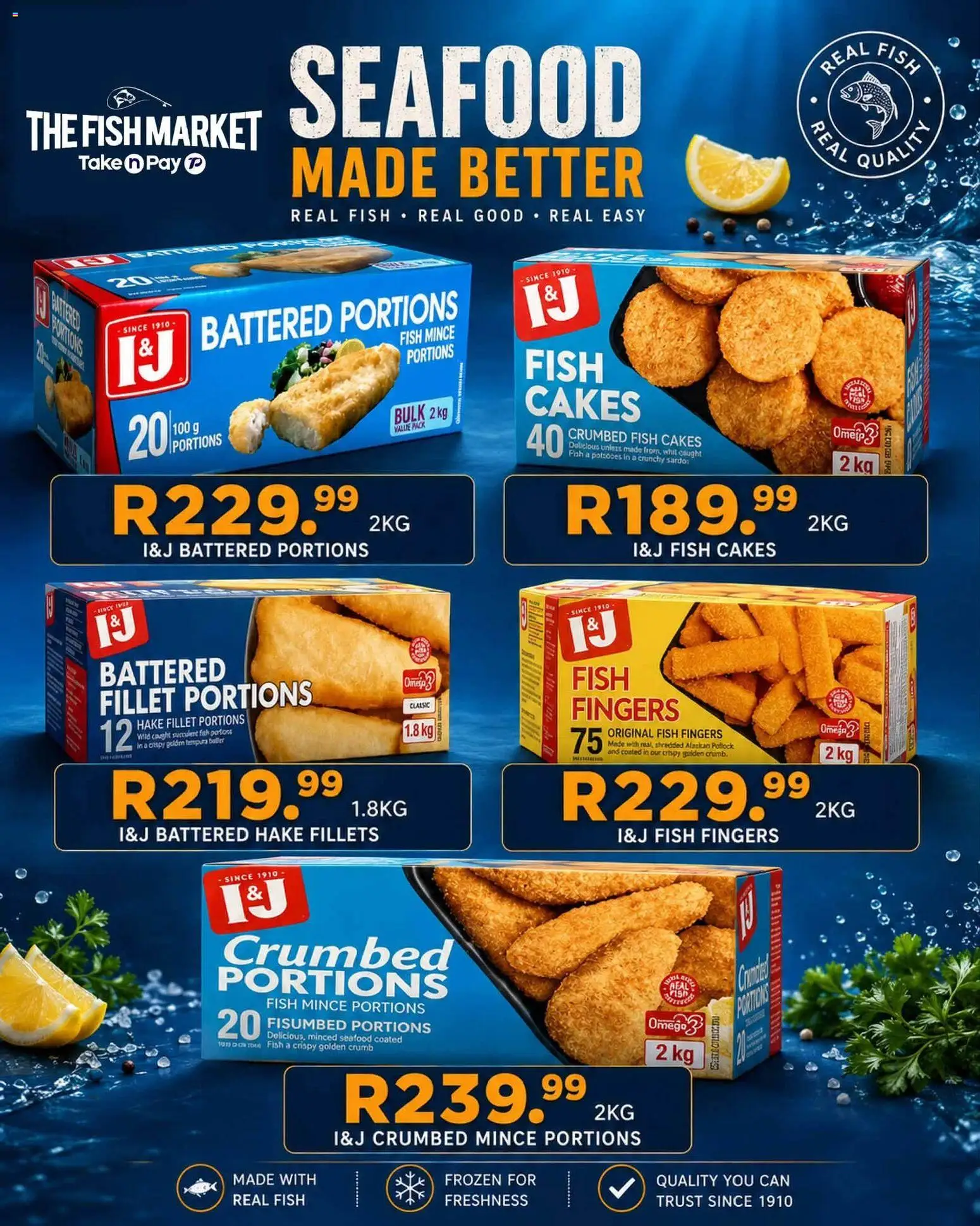 New Take n Pay catalogue – valid from 21/08/2026 | Page: 61 | Products: Fish, Seafood, Fillet