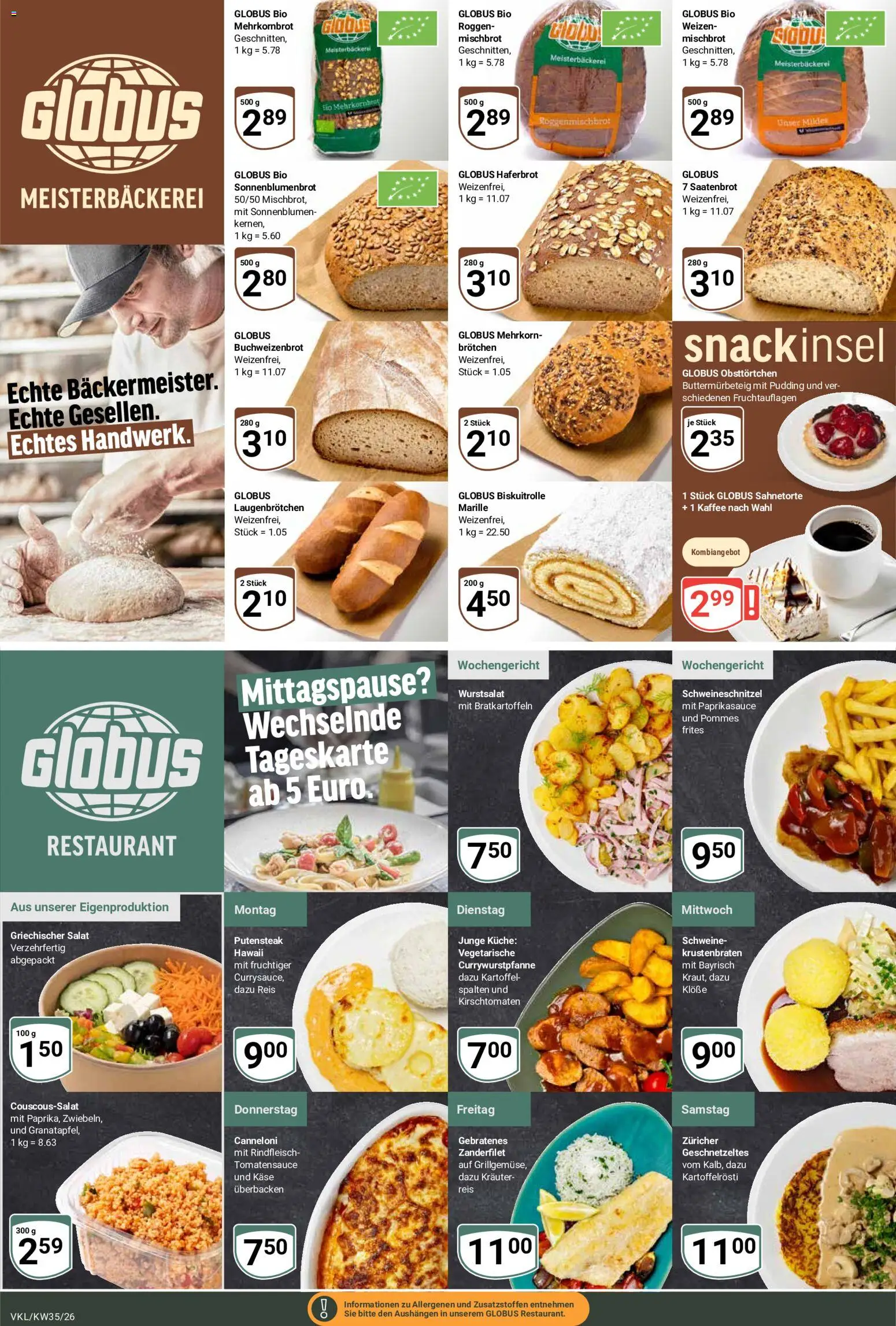 Globus Prospekt Völklingen – gültig ab 24.08.2026 | Seite: 10 | Produkte: Käse, Pommes frites, Pudding, Reis