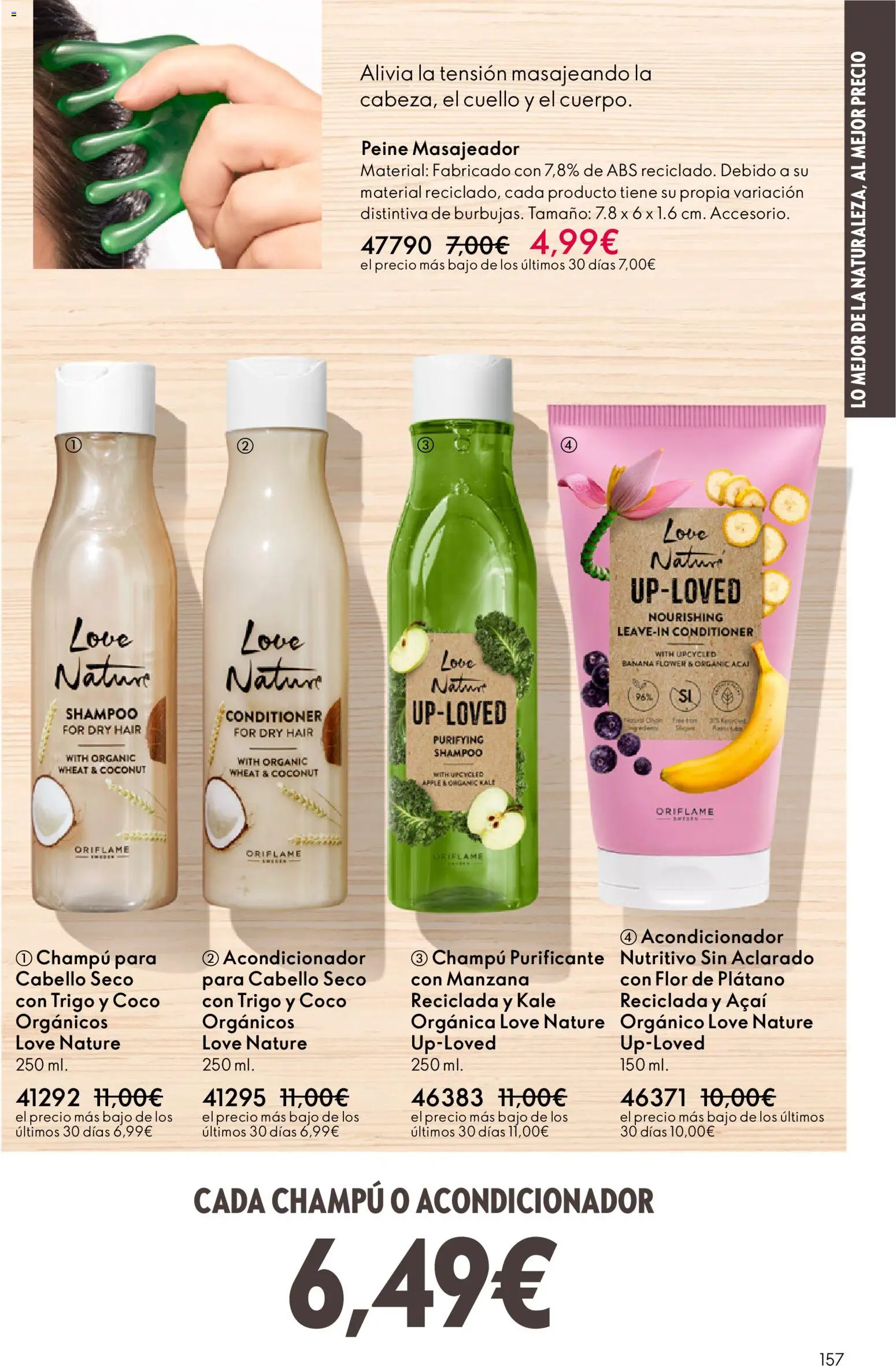 Oriflame - Catálogo Campaña 4 │ válido desde el 11.03.2026 | Página: 157 | Productos: Champú, Τυρόπιτα, Manzana, Apple
