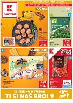 Kaufland Ponuda - Pregled kataloga iz trgovine Kaufland, vrijedi od 26.05.2026