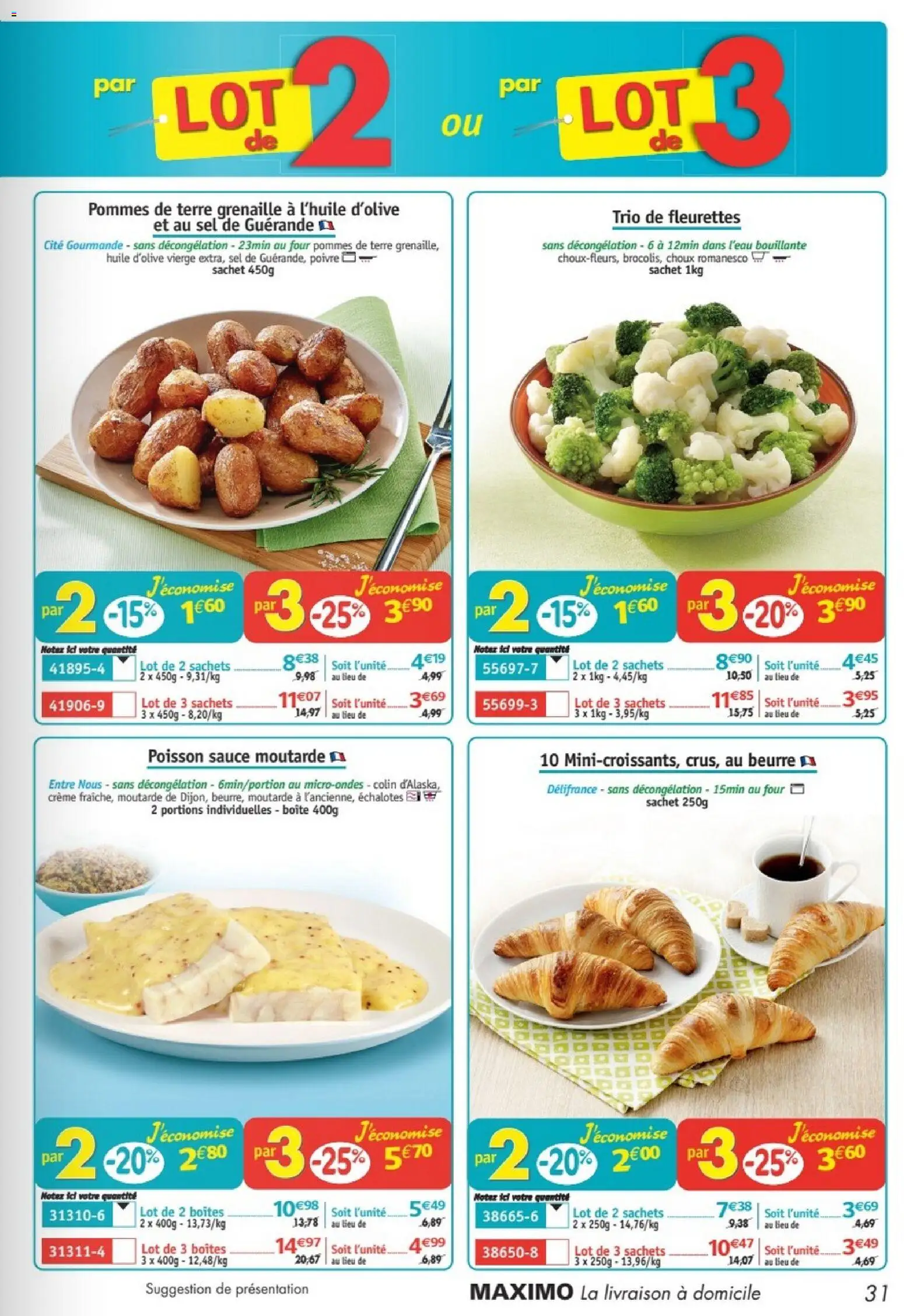 {H1} | Page: 31 | Produits: Huile D'olive, Huile, Pommes, Poisson