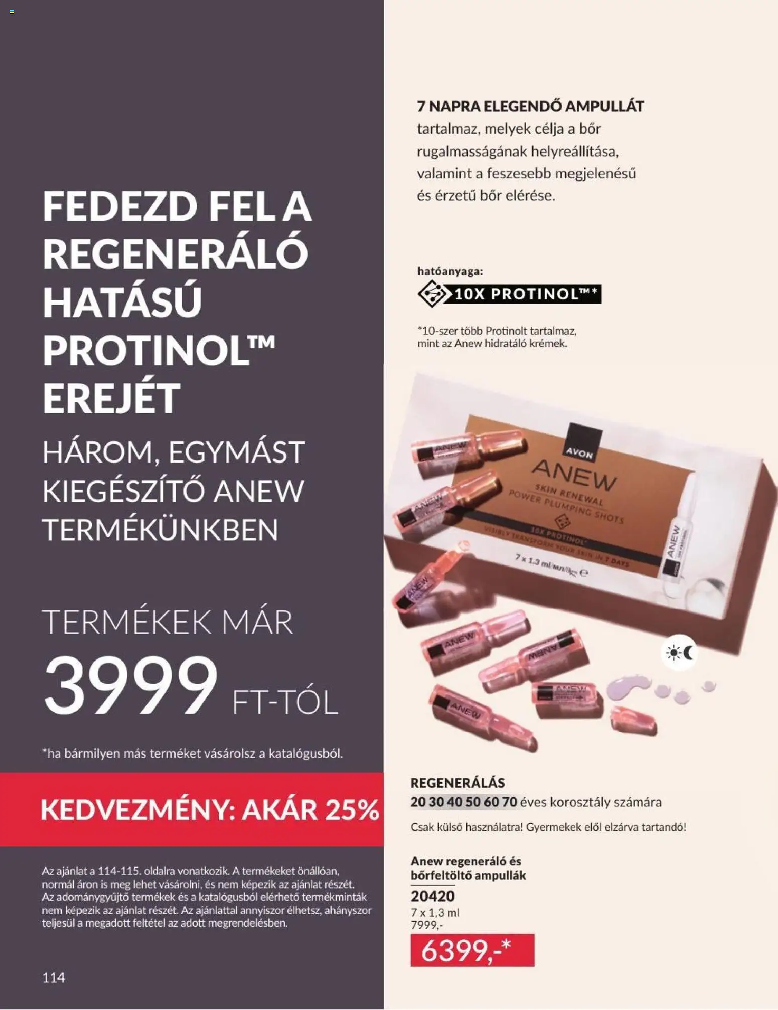 Avon akciós ujság - amely érvényes a következő dátumtól: 2026.07.01. | Oldal: 116
