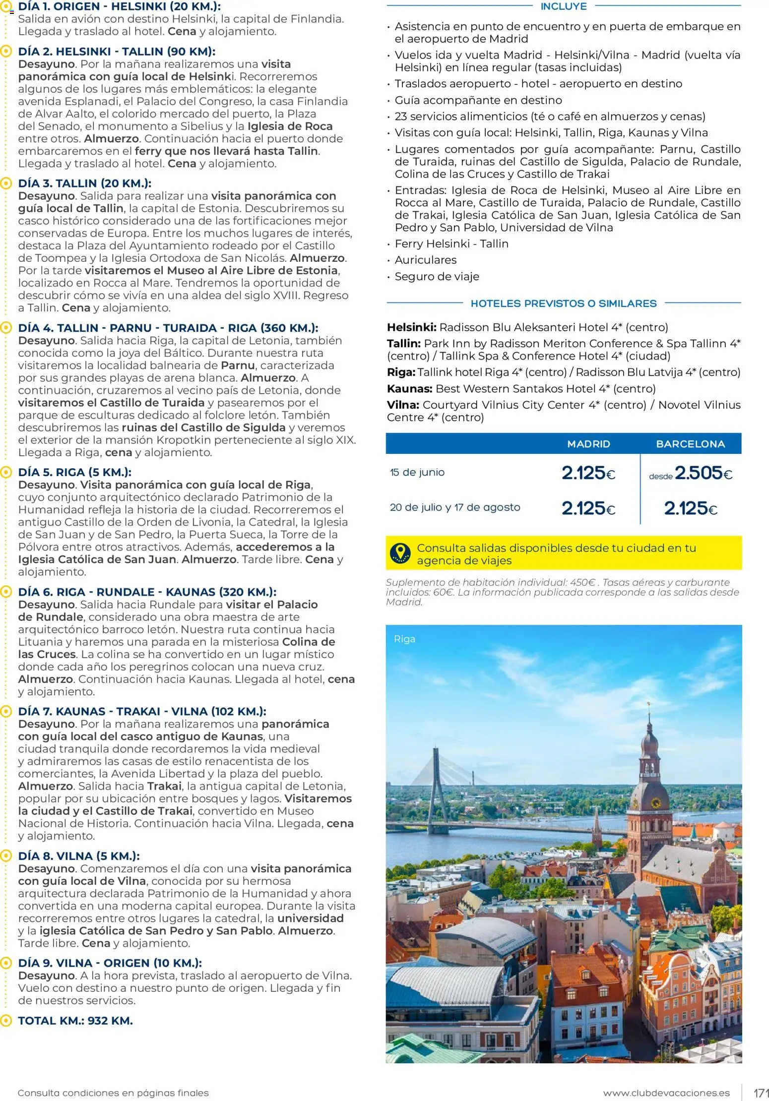 Viajes El Corte Inglés Club de Vacaciones │ válido desde el 01.02.2026 | Página: 171 | Productos: Café, Té, Auriculares